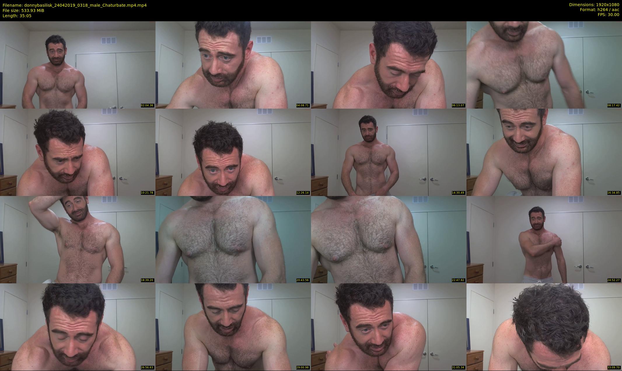 donnybasilisk — 36 minute Chaturbate male cam show recording, 1080p, Apr 24, 2019