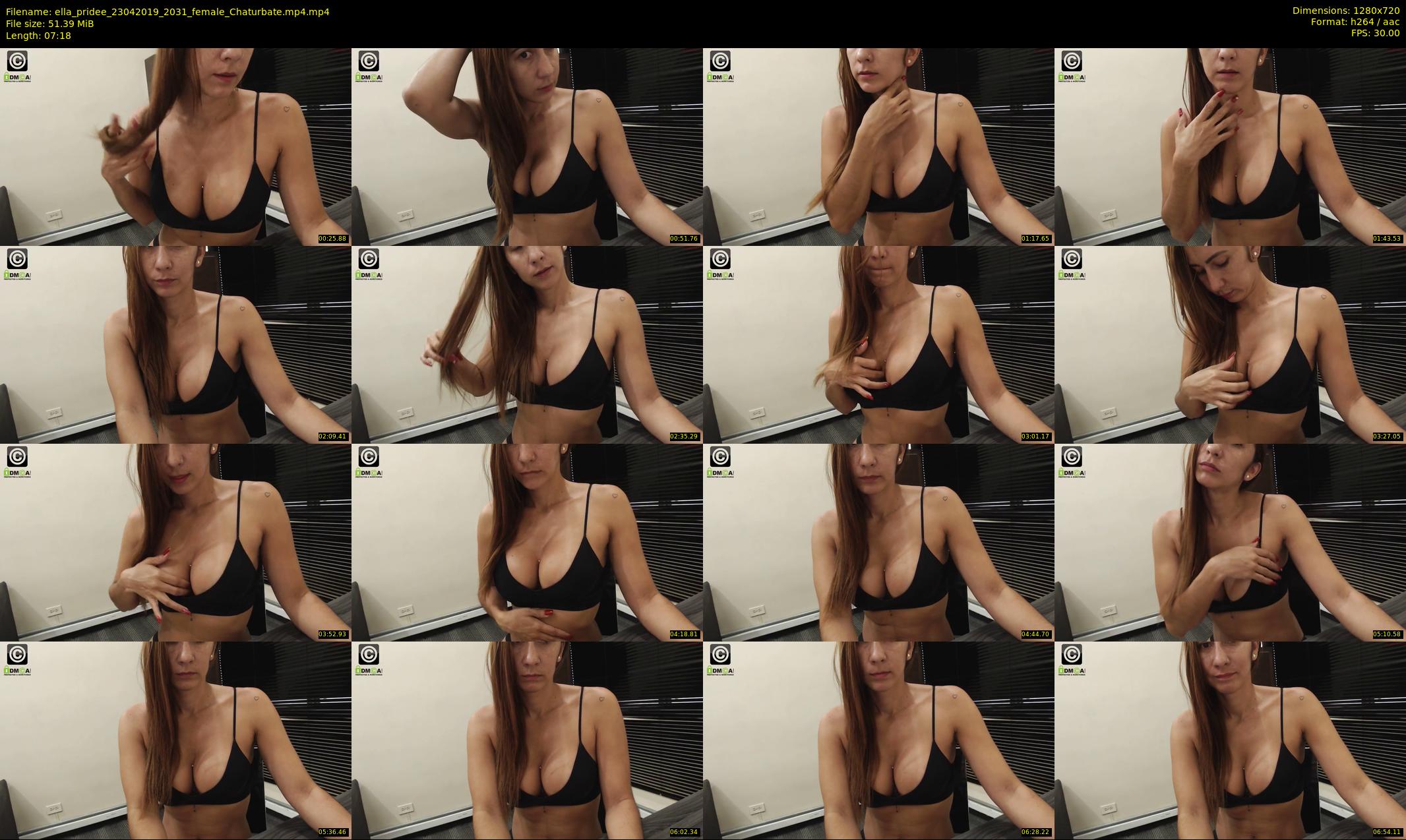 ella_pridee — 8 minute Chaturbate female cam show recording, 720p, Apr 23, 2019