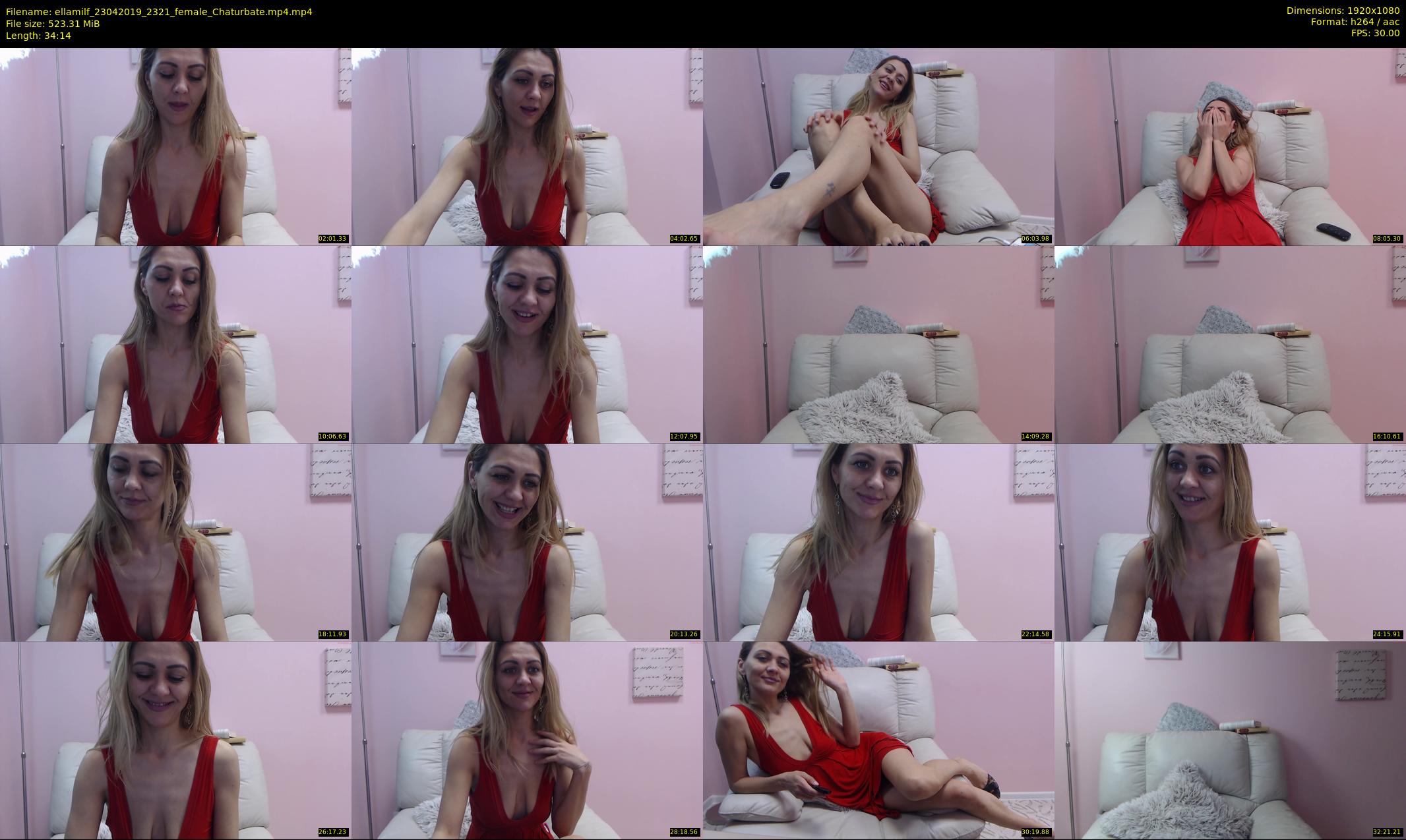 ellamilf — 35 minute Chaturbate female cam show recording, 1080p, Apr 23, 2019