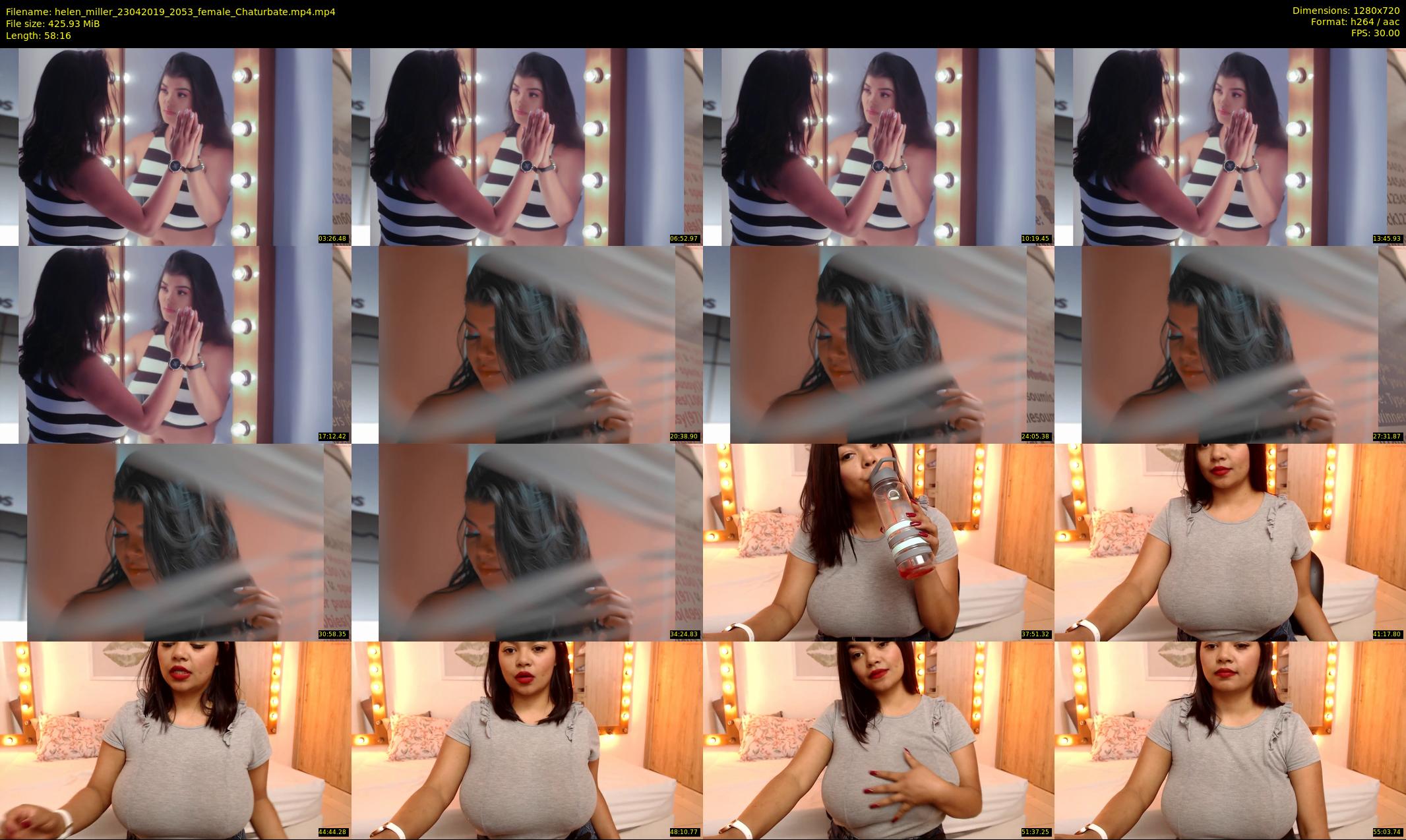 helen_miller — 59 minute Chaturbate female cam show recording, 720p, Apr 23, 2019