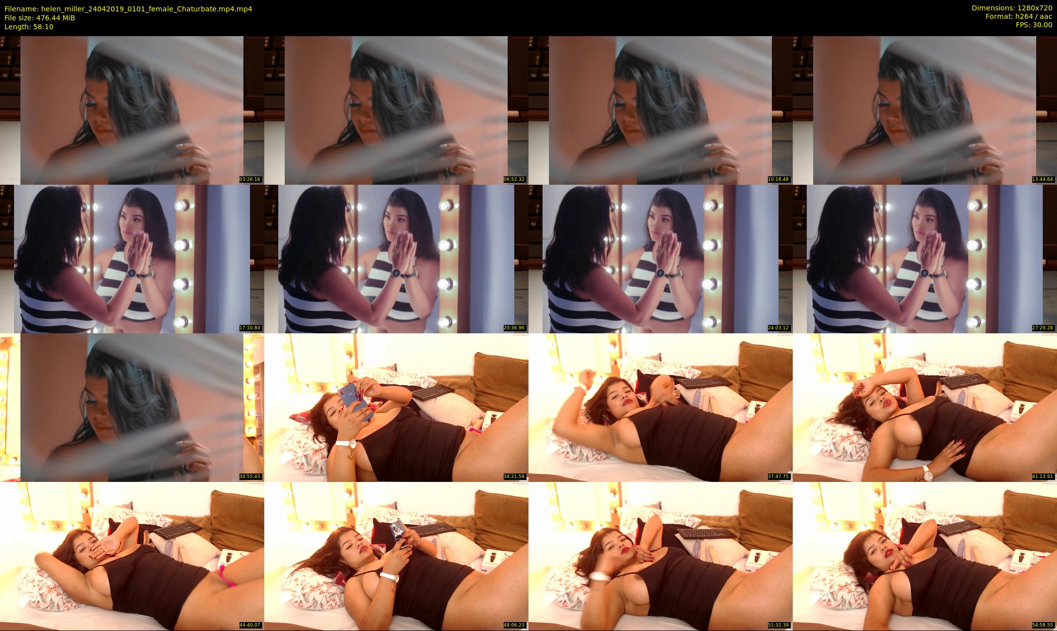 helen_miller — 59 minute Chaturbate female cam show recording, 720p, Apr 24, 2019
