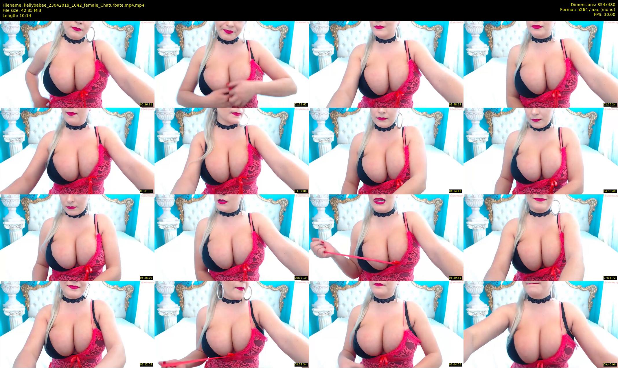 kellybabee — 11 minute Chaturbate female cam show recording, 480p, Apr 23, 2019