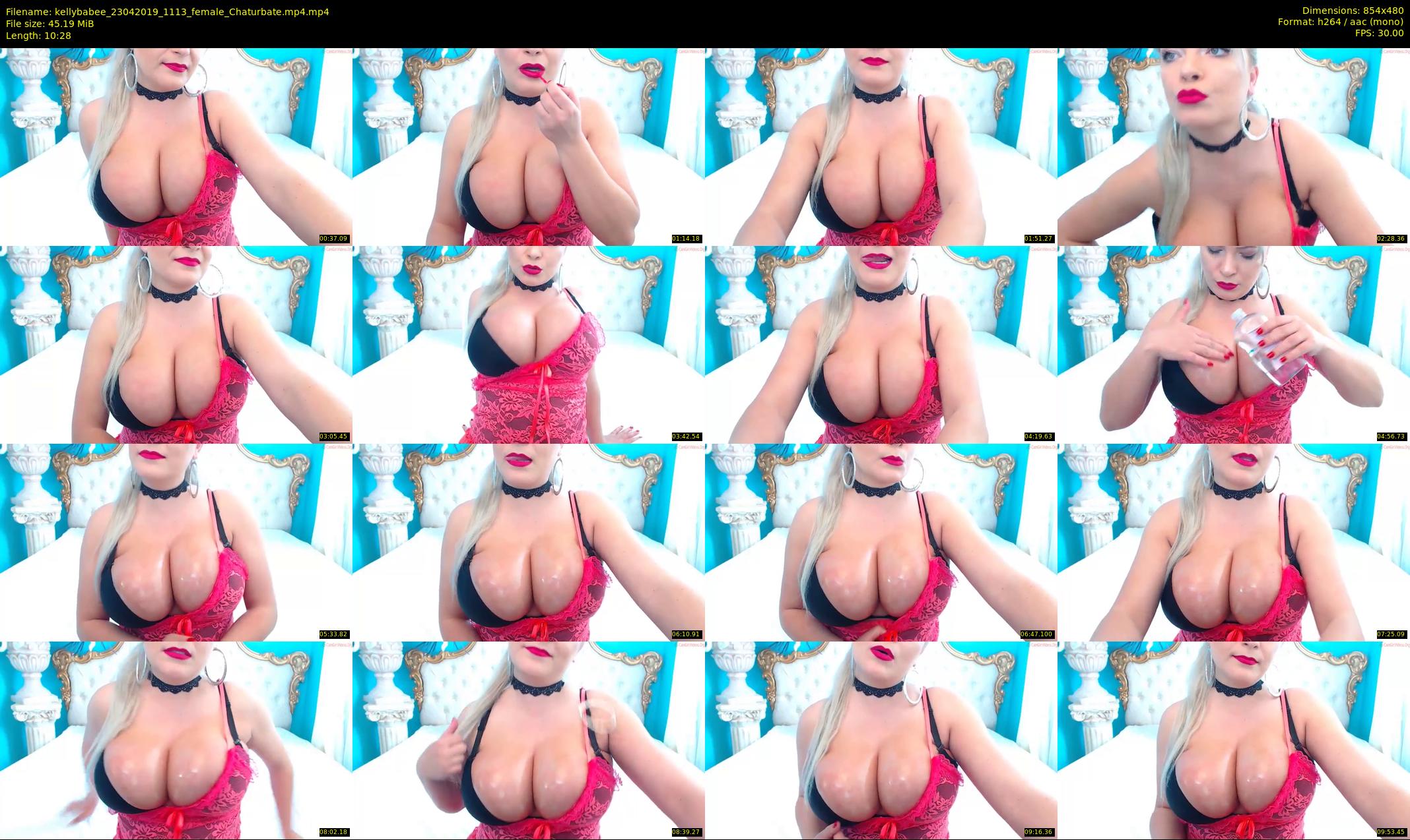 kellybabee — 11 minute Chaturbate female cam show recording, 480p, Apr 23, 2019