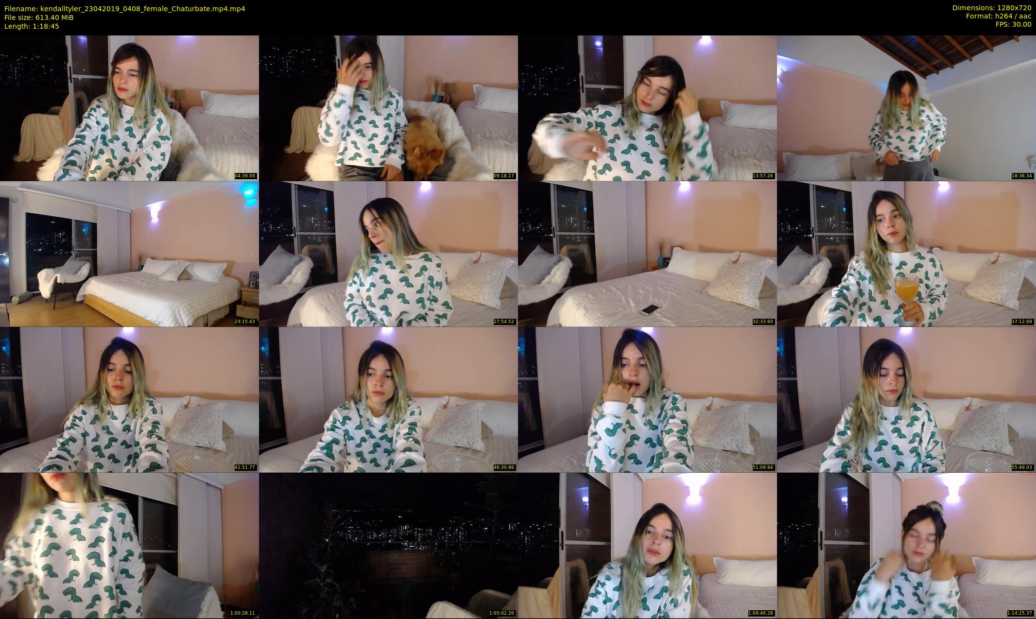 kendalltyler — 79 minute Chaturbate female cam show recording, 720p, Apr 23, 2019