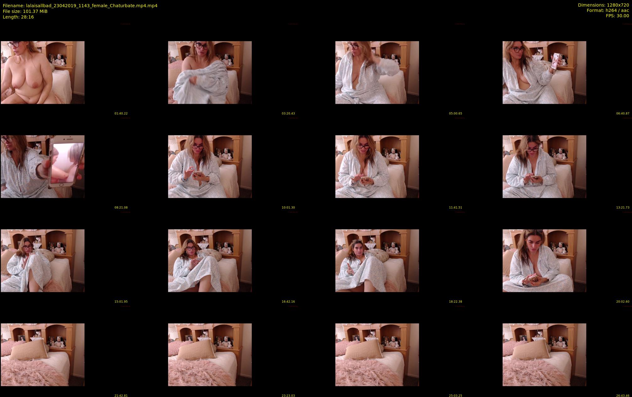 lalaisallbad — 29 minute Chaturbate female cam show recording, 720p, Apr 23, 2019