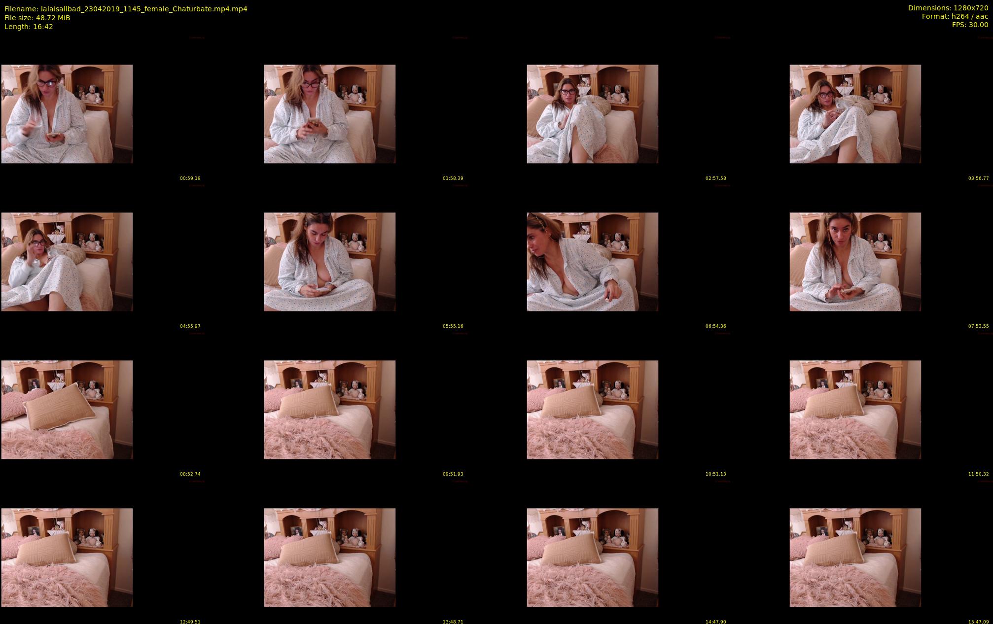lalaisallbad — 17 minute Chaturbate female cam show recording, 720p, Apr 23, 2019