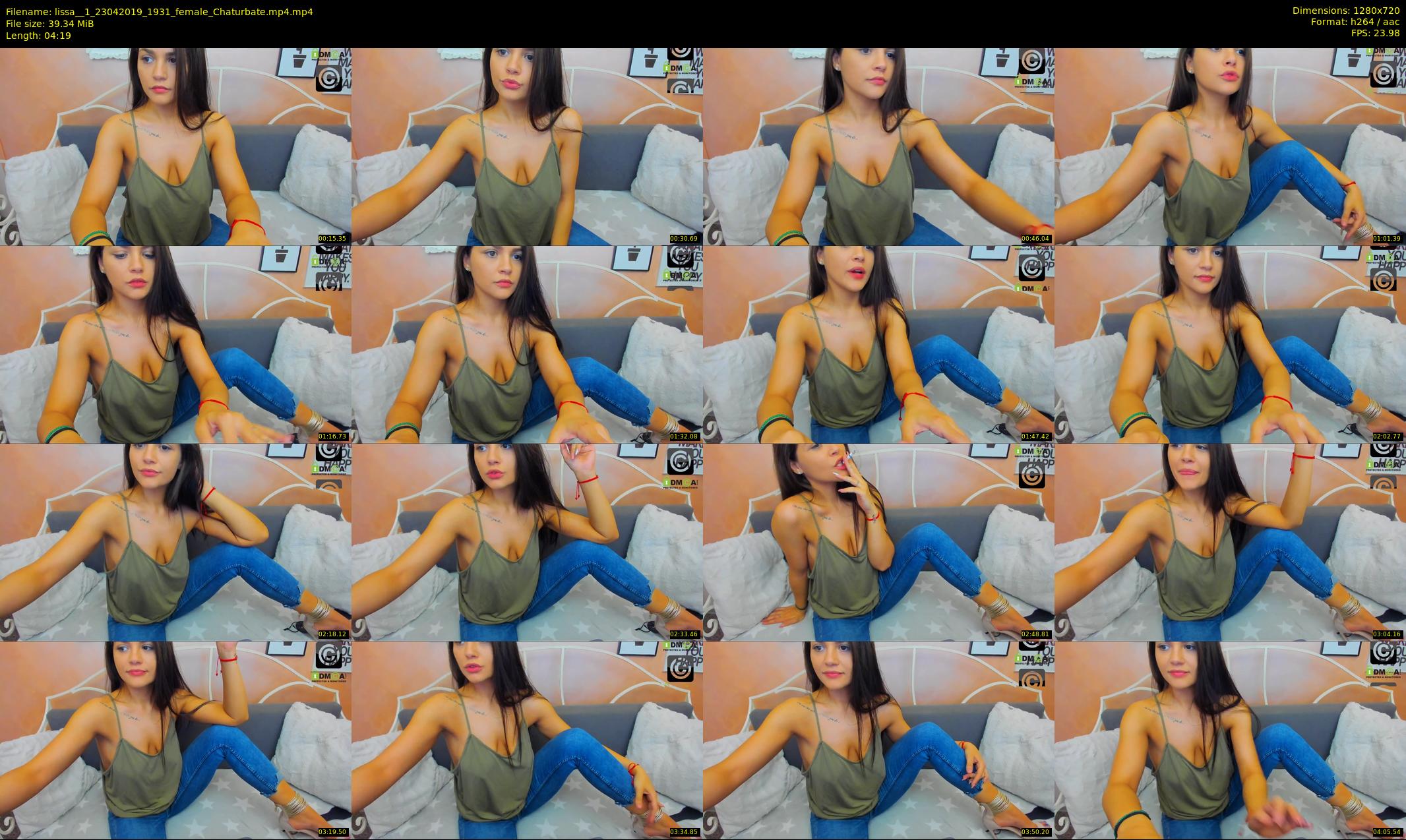 lissa__1 — 5 minute Chaturbate female cam show recording, 720p, Apr 23, 2019