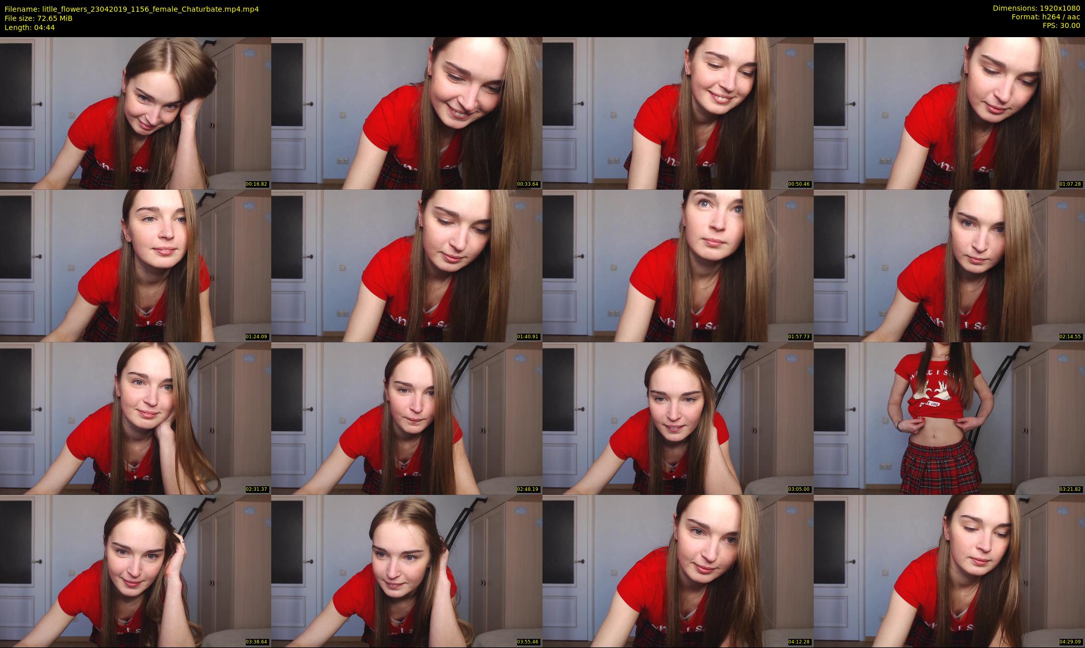 litlle_flowers — 5 minute Chaturbate female cam show recording, 1080p, Apr 23, 2019