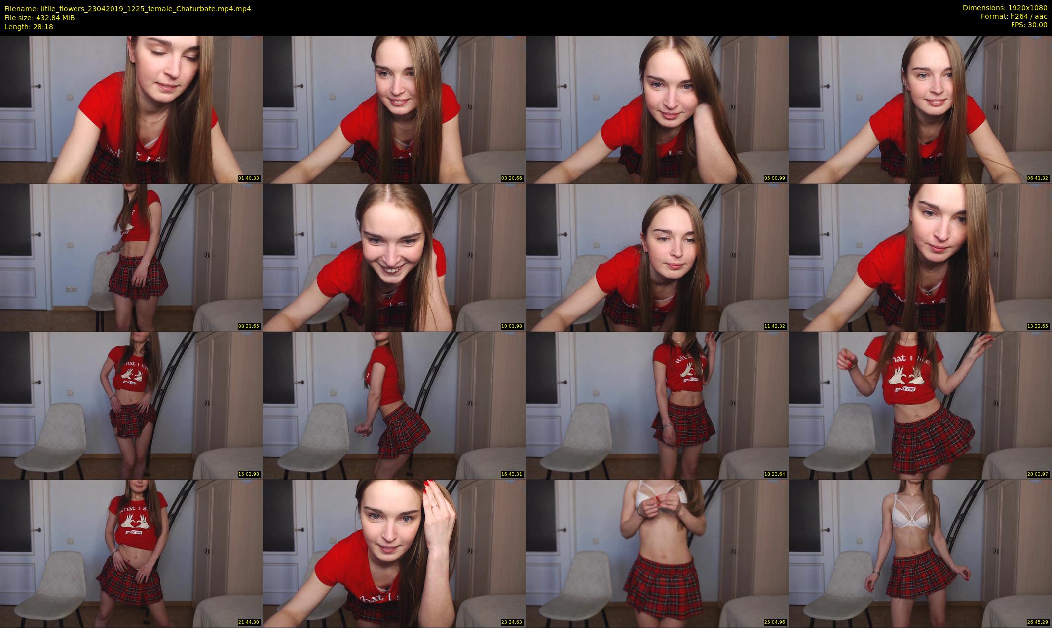 litlle_flowers — 29 minute Chaturbate female cam show recording, 1080p, Apr 23, 2019