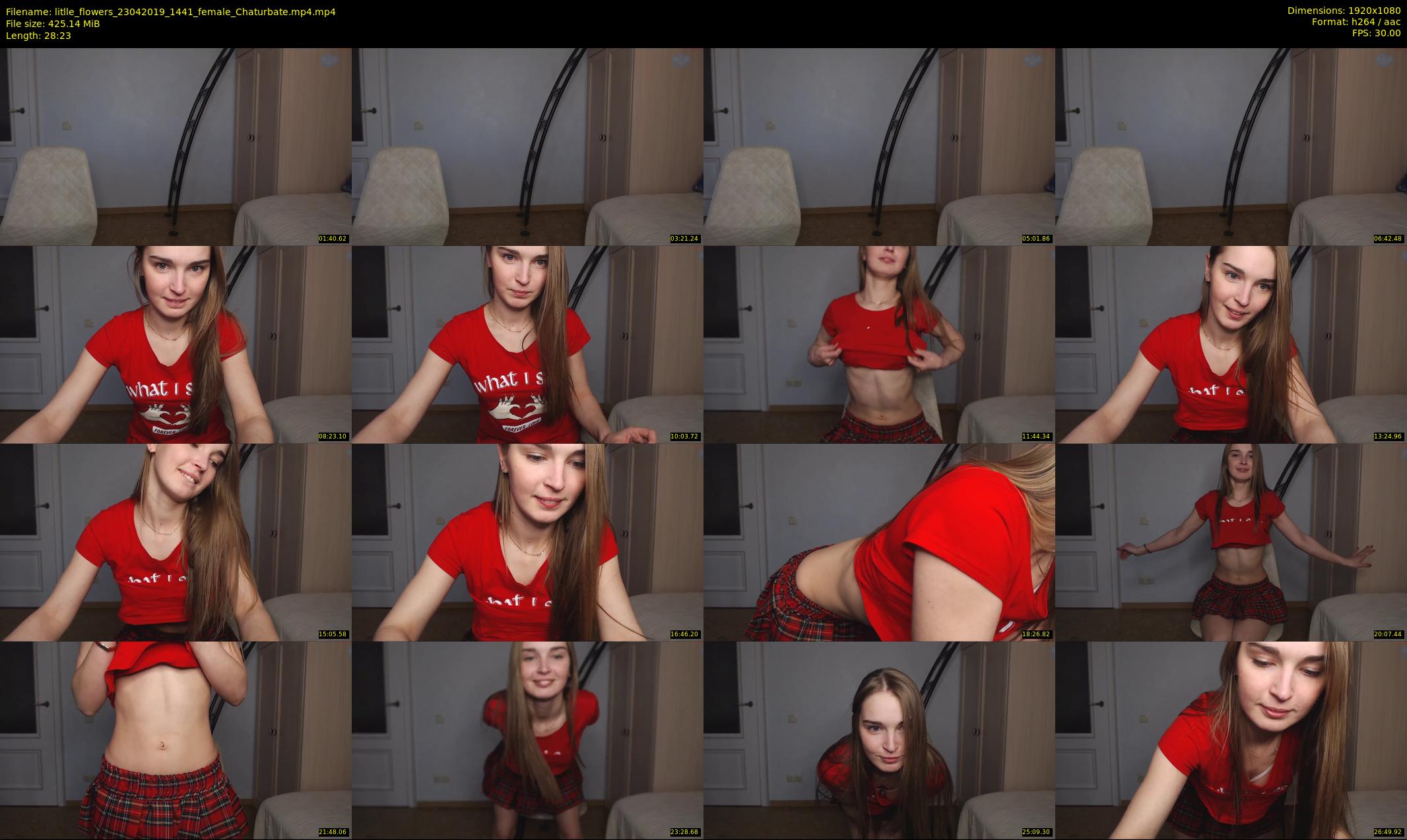 litlle_flowers — 29 minute Chaturbate female cam show recording, 1080p, Apr 23, 2019