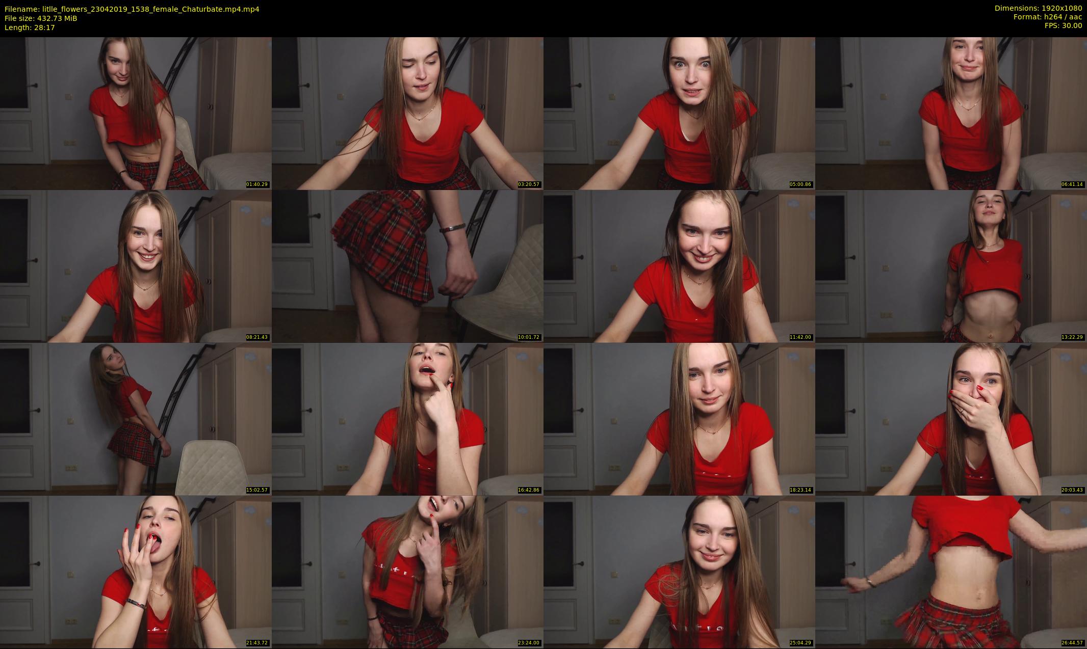 litlle_flowers — 29 minute Chaturbate female cam show recording, 1080p, Apr 23, 2019