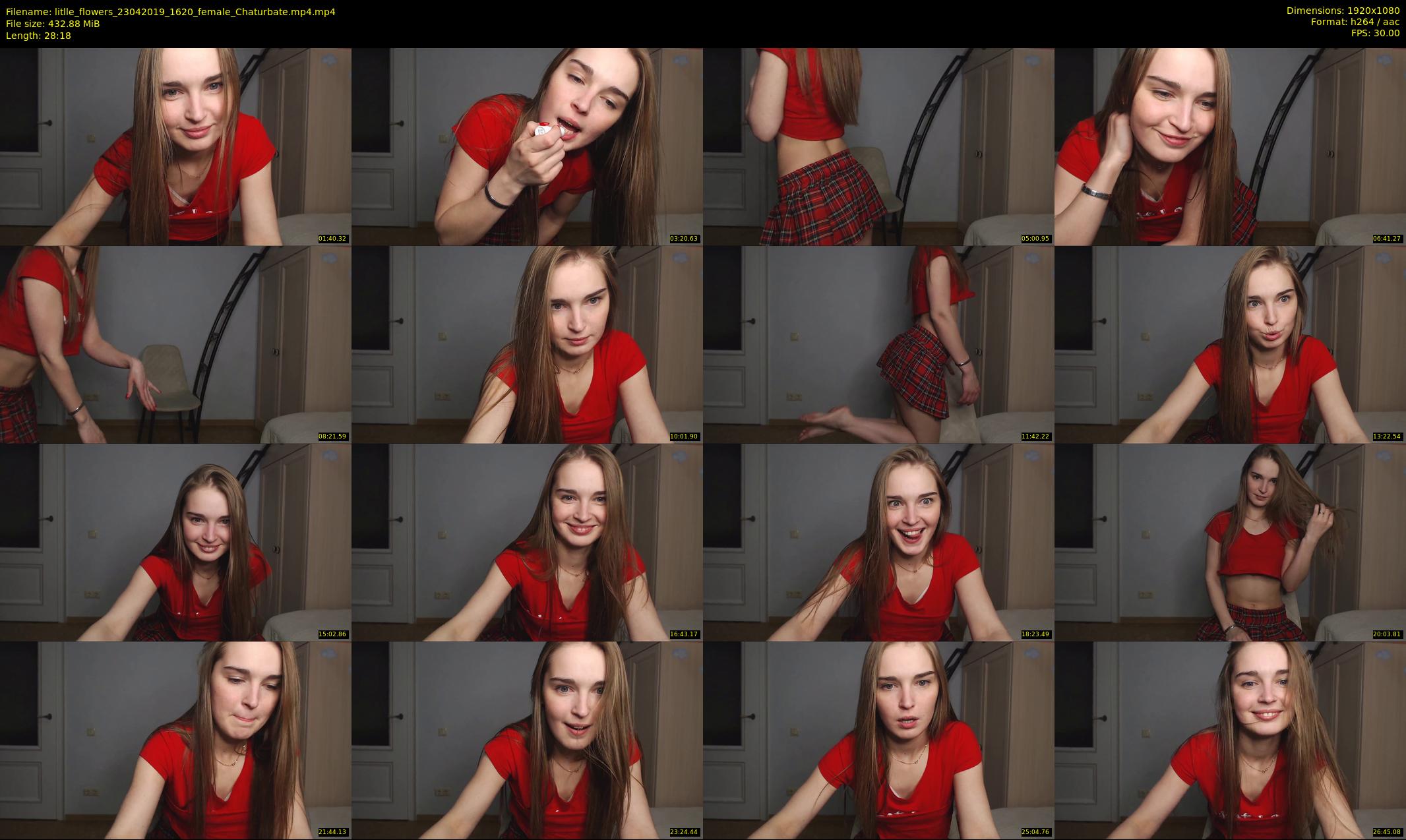 litlle_flowers — 29 minute Chaturbate female cam show recording, 1080p, Apr 23, 2019