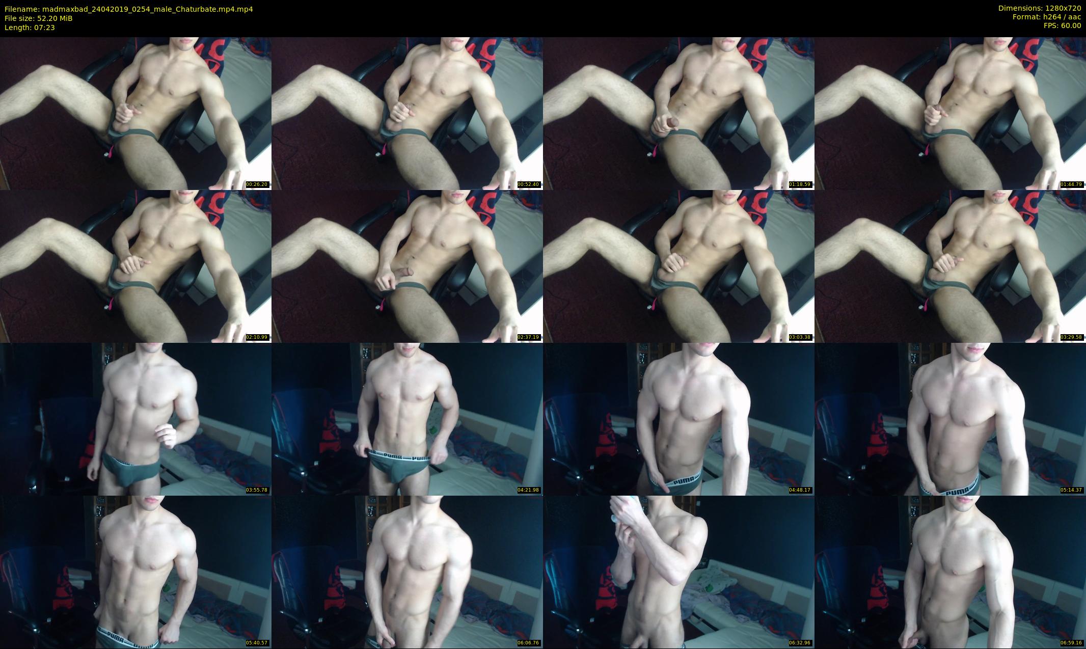 madmaxbad — 8 minute Chaturbate male cam show recording, 720p, Apr 24, 2019