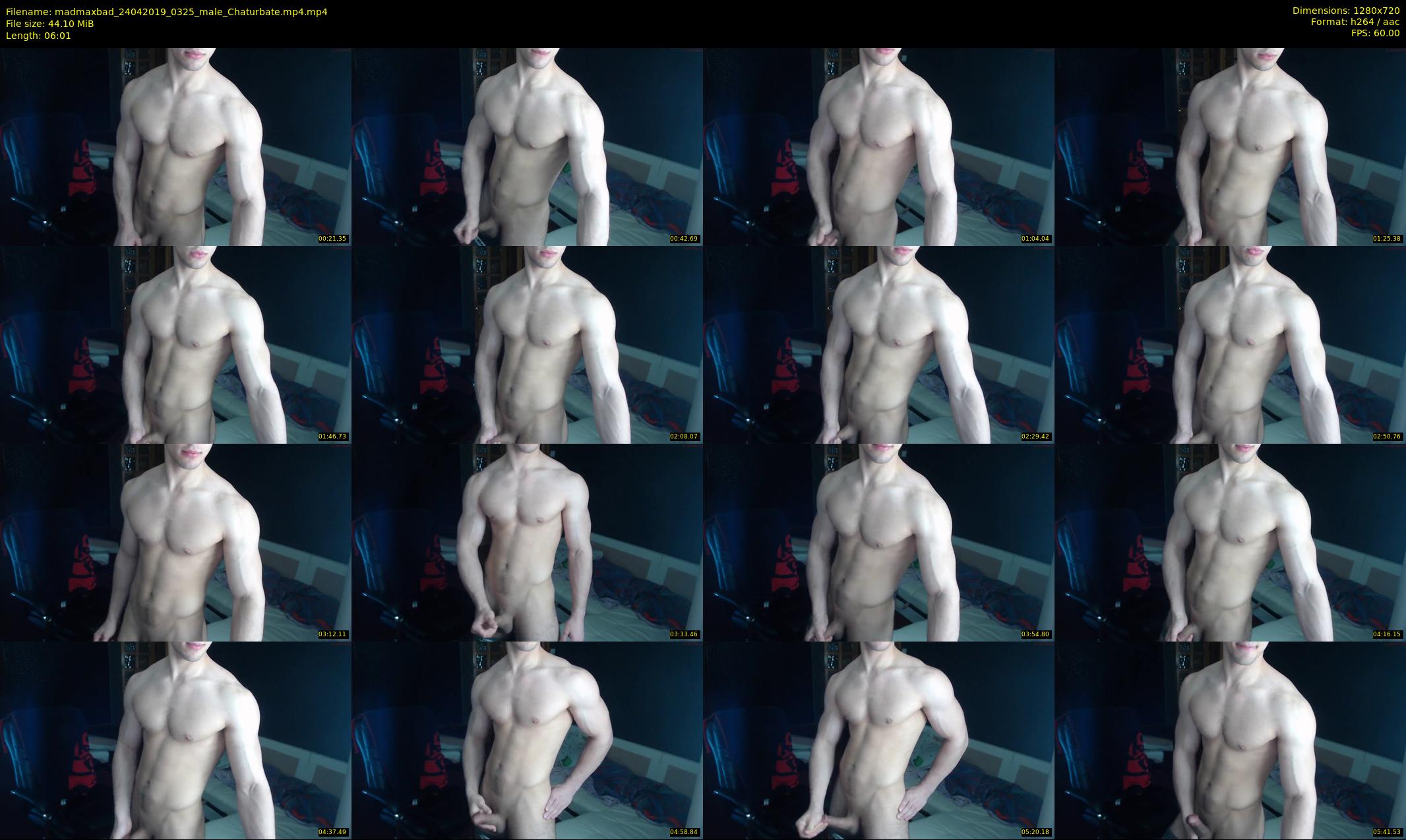 madmaxbad — 7 minute Chaturbate male cam show recording, 720p, Apr 24, 2019