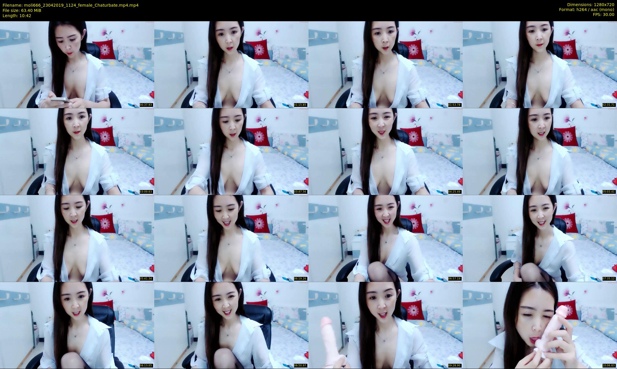 moli666 — 11 minute Chaturbate female cam show recording, 720p, Apr 23, 2019