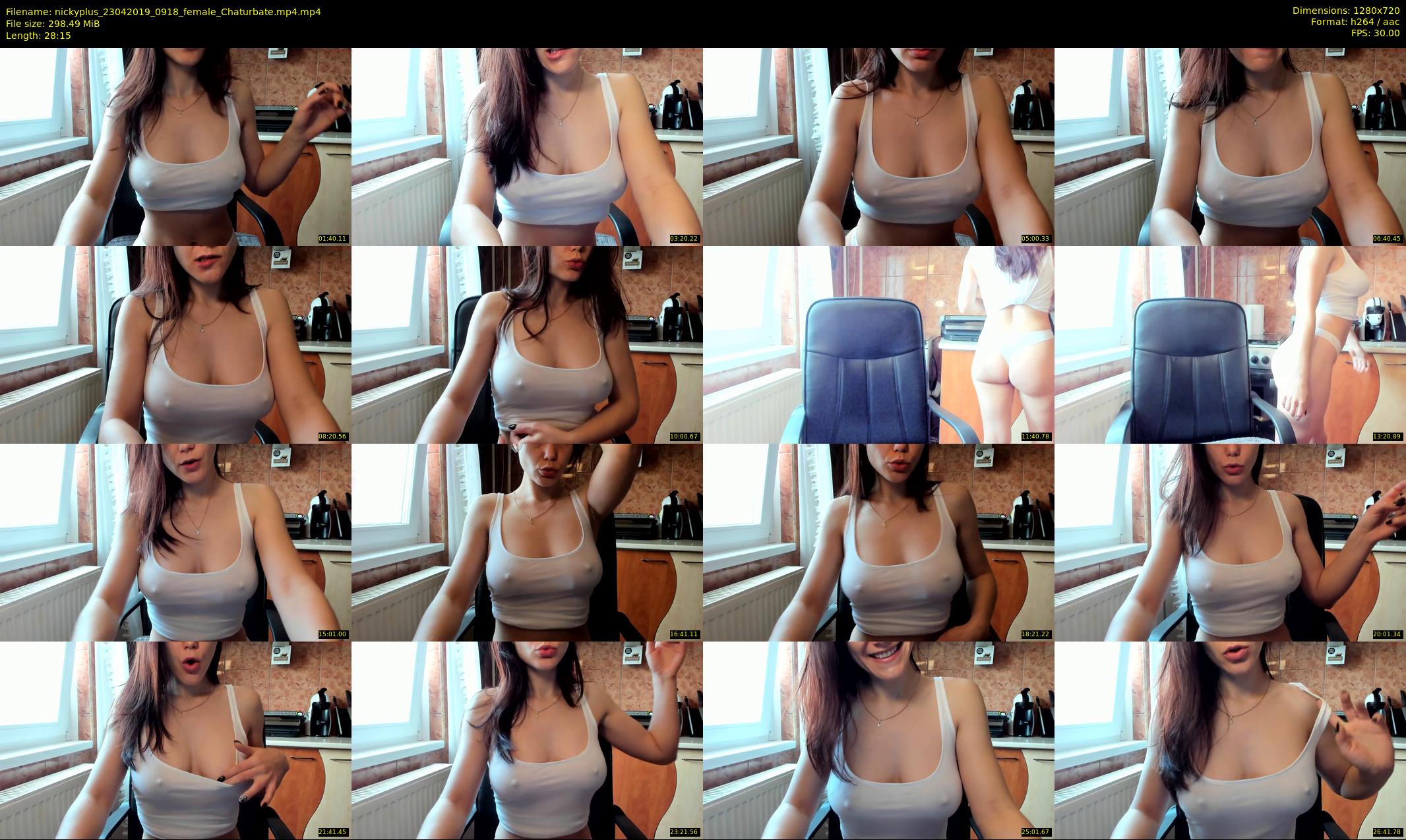 nickyplus — 29 minute Chaturbate couple cam show recording, 720p, Apr 23, 2019