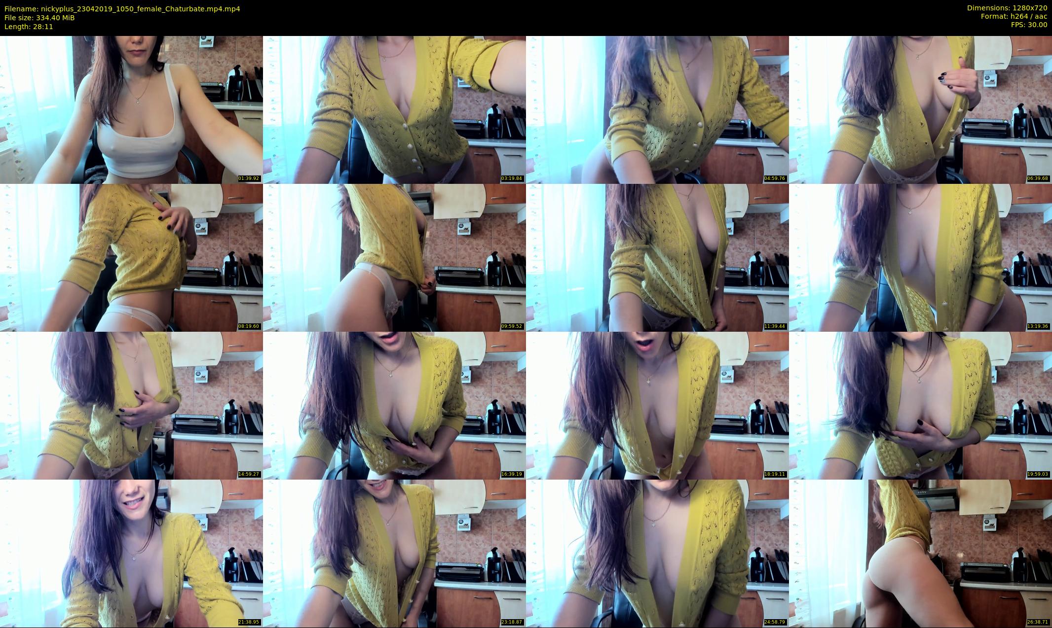 nickyplus — 29 minute Chaturbate couple cam show recording, 720p, Apr 23, 2019