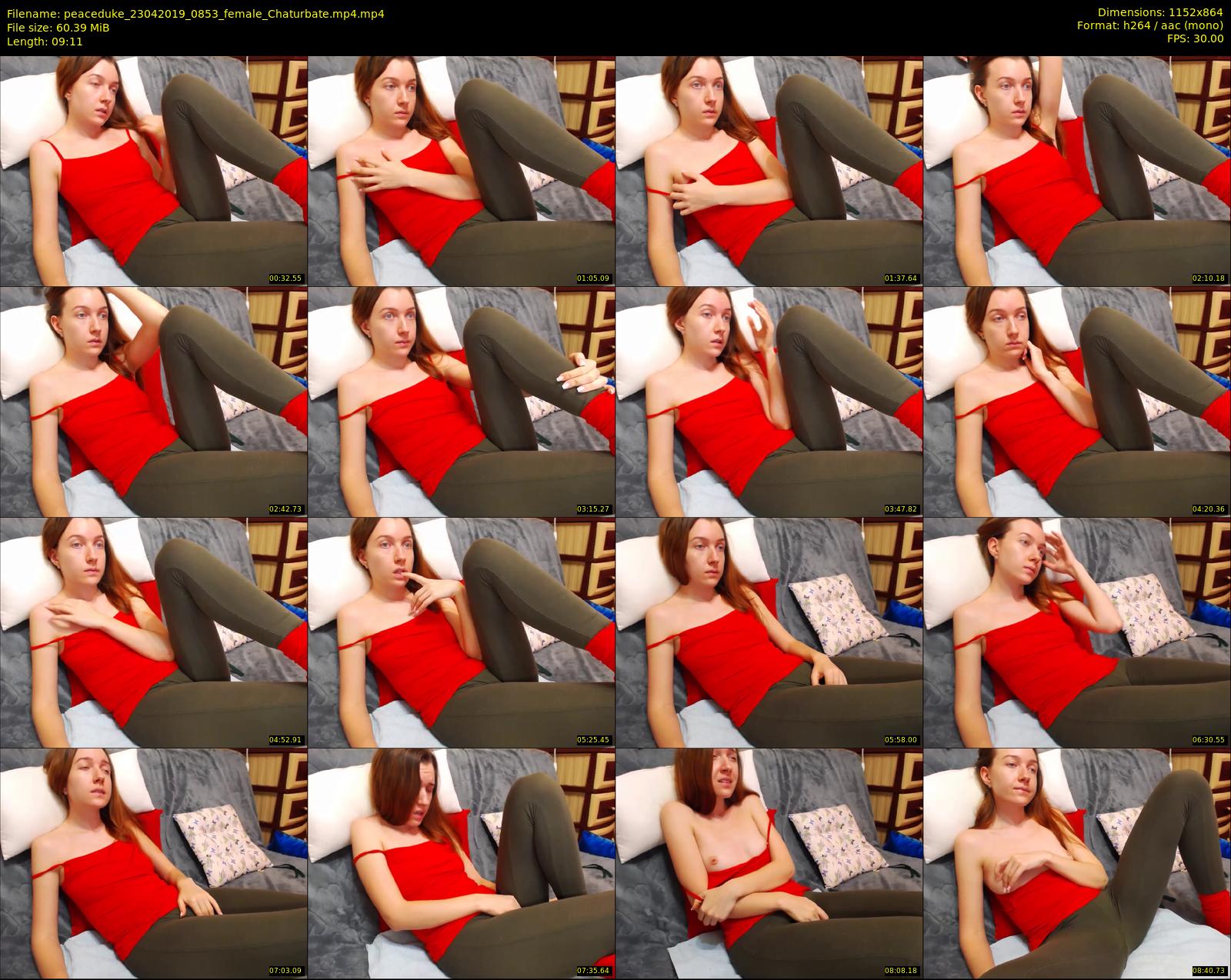 peaceduke — 10 minute Chaturbate female cam show recording, 720p, Apr 23, 2019