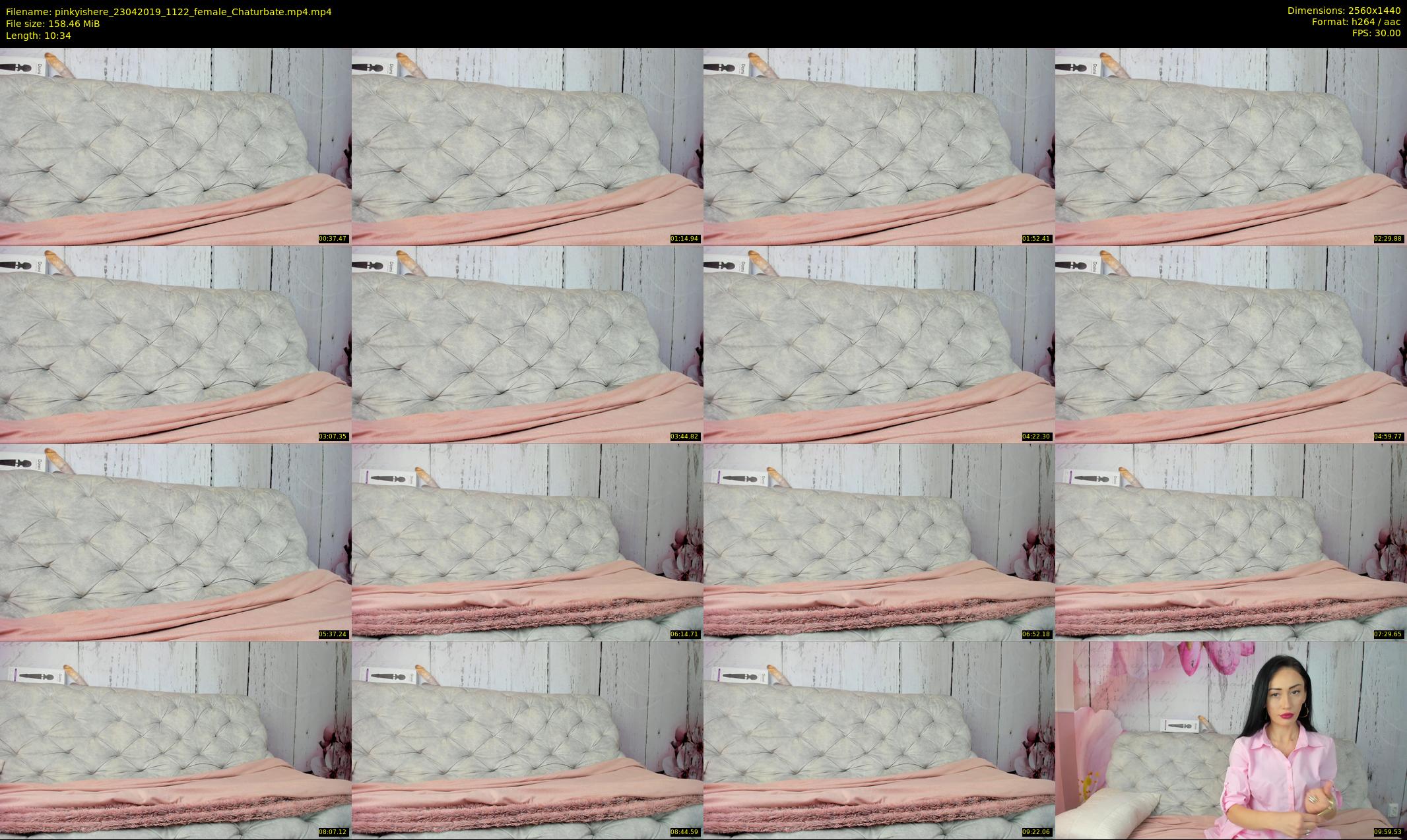 pinkyishere — 11 minute Chaturbate female cam show recording, 1080p, Apr 23, 2019