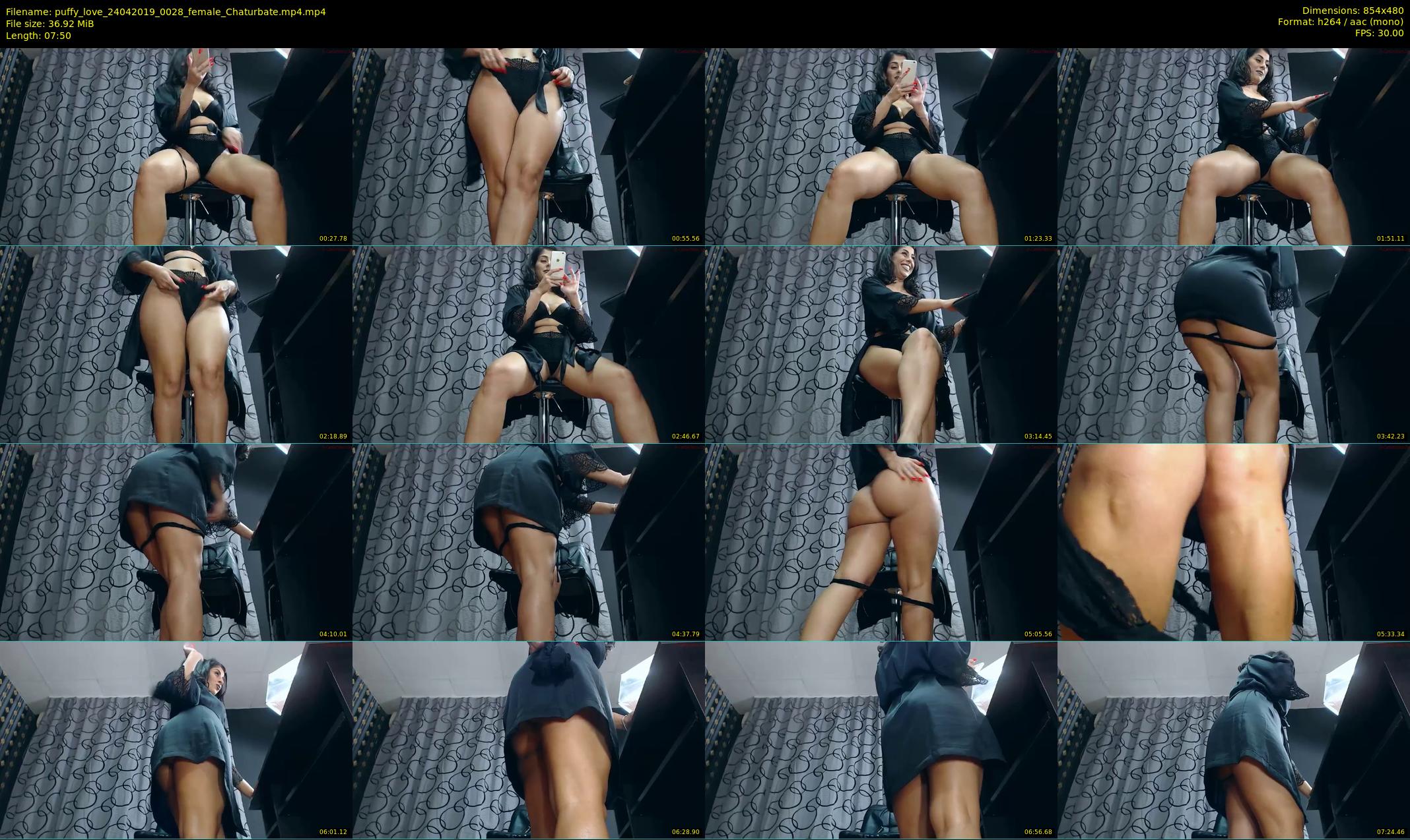 puffy_love — 8 minute Chaturbate female cam show recording, 480p, Apr 24, 2019