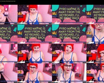 pyrowayne — 93 minute Chaturbate female cam show recording, 720p, Apr 24, 2019