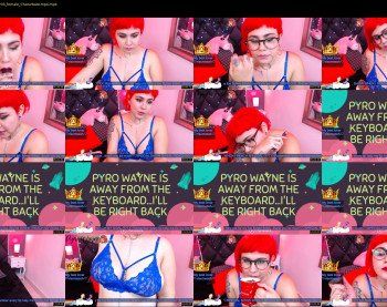 pyrowayne — 23 minute Chaturbate female cam show recording, 720p, Apr 24, 2019