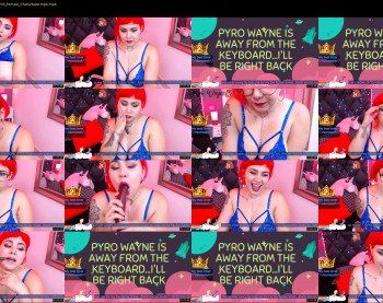 pyrowayne — 60 minute Chaturbate female cam show recording, 720p, Apr 24, 2019