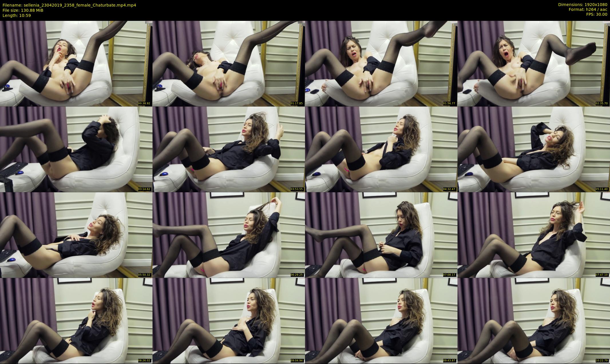 sellenia — 11 minute Chaturbate female cam show recording, 1080p, Apr 23, 2019