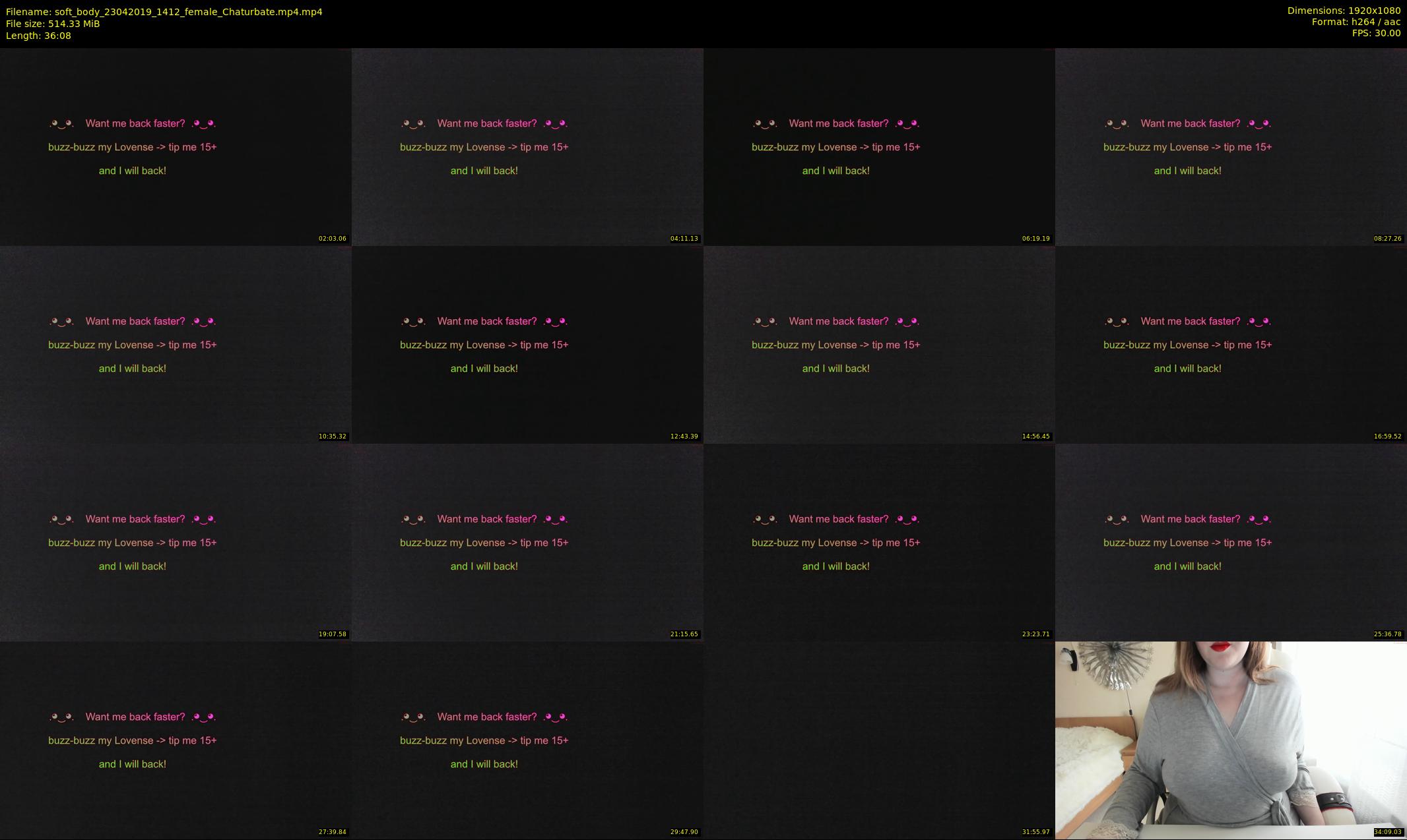 soft_body — 37 minute Chaturbate female cam show recording, 1080p, Apr 23, 2019
