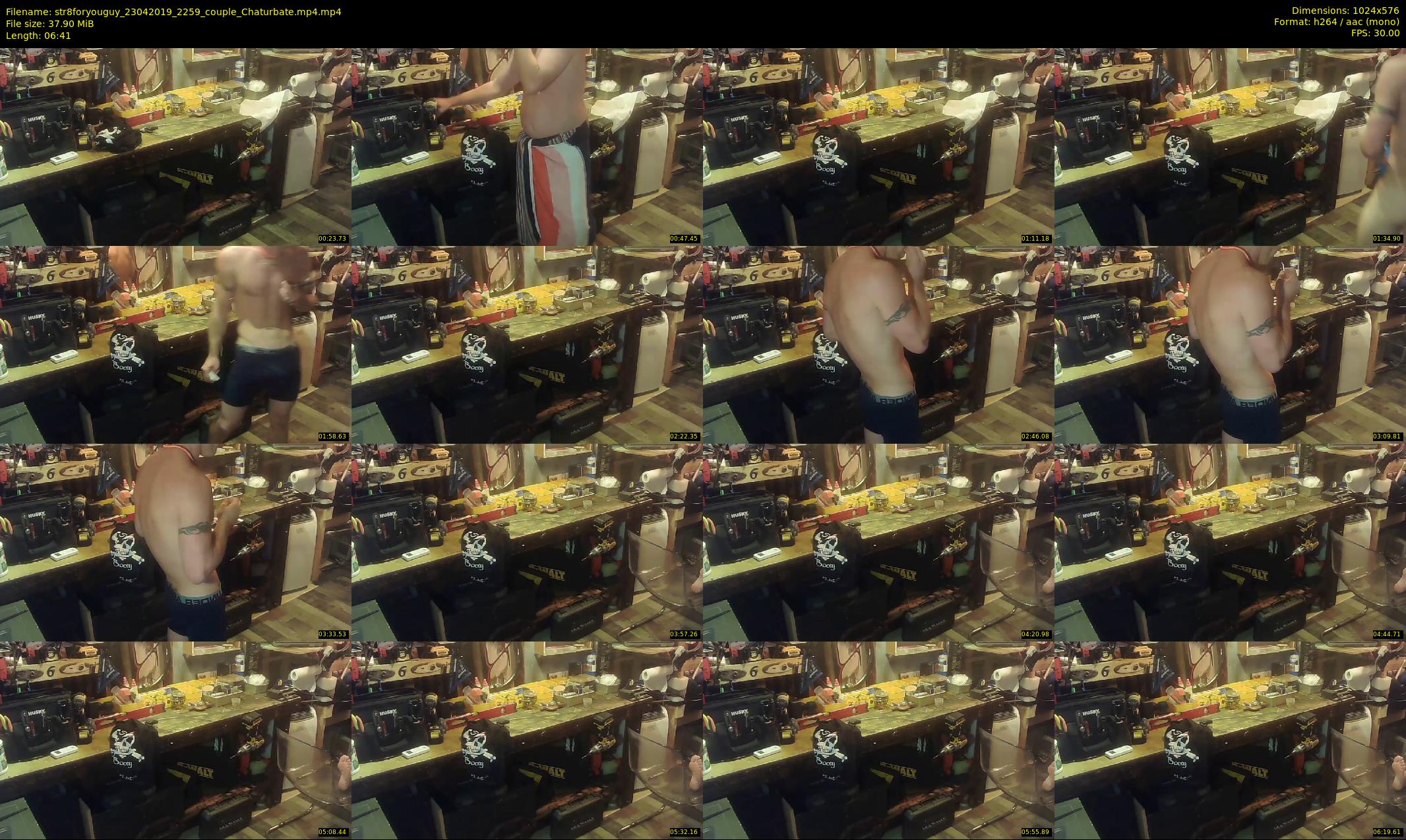 str8foryouguy — 7 minute Chaturbate male cam show recording, 480p, Apr 23, 2019