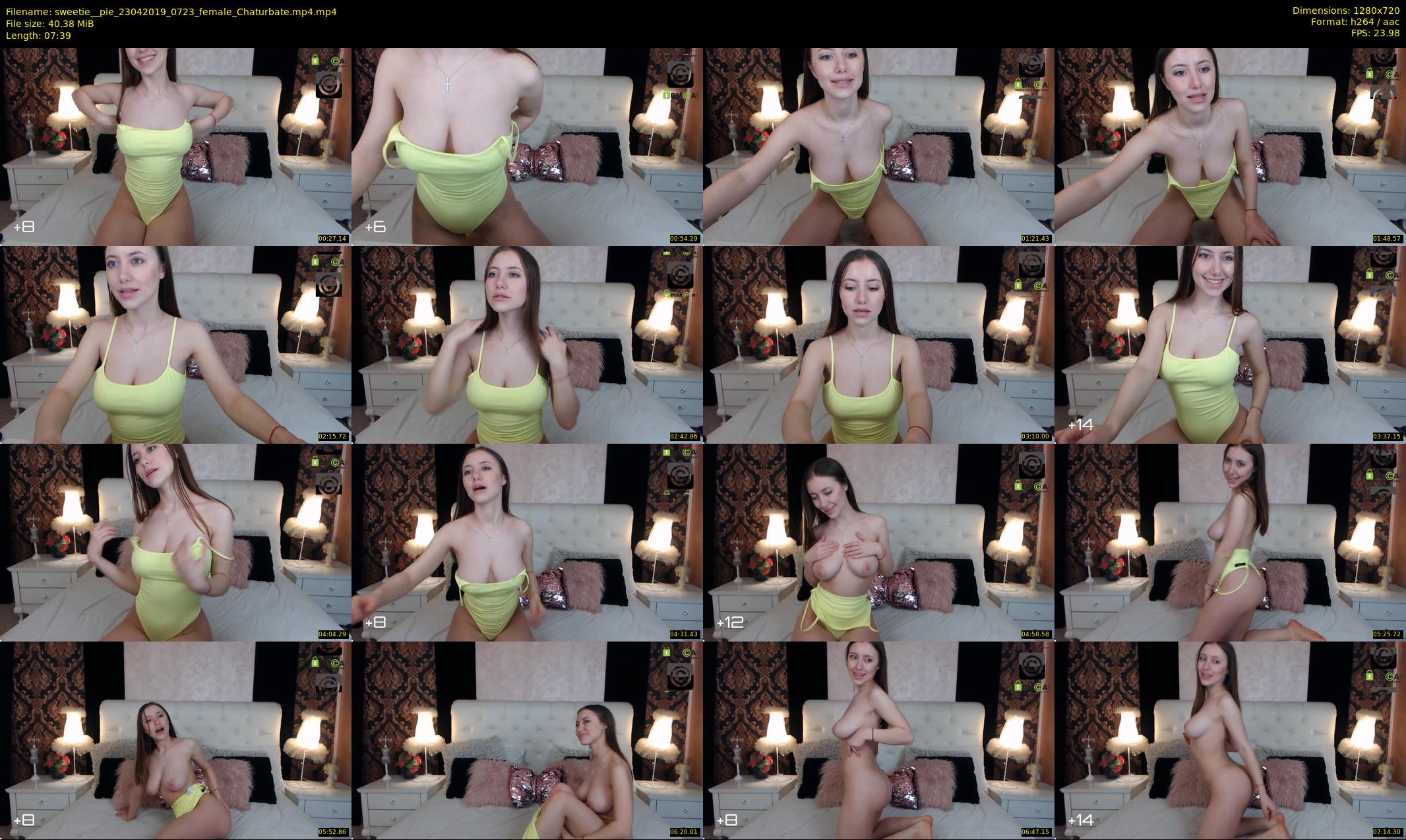 sweetie__pie — 8 minute Chaturbate female cam show recording, 720p, Apr 23, 2019