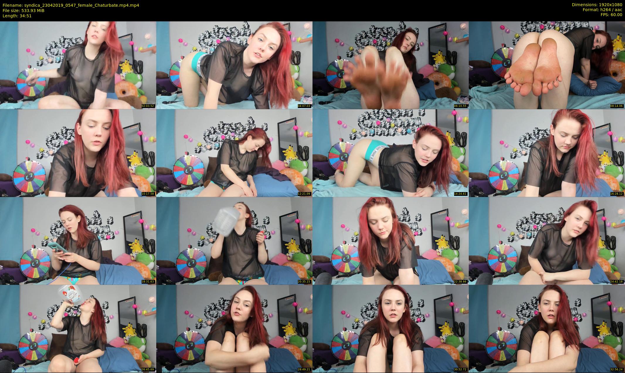 syndica — 35 minute Chaturbate female cam show recording, 1080p, Apr 23, 2019
