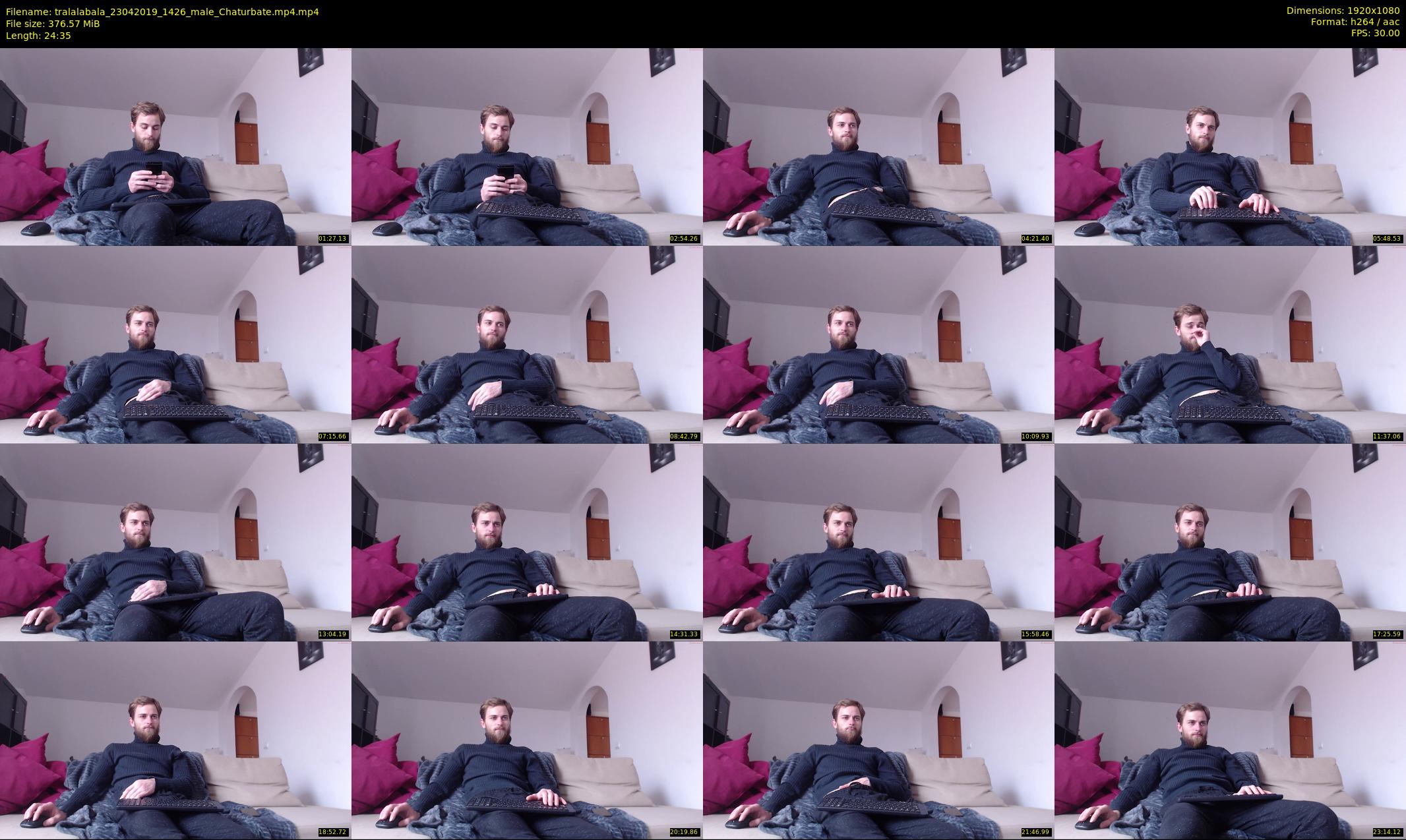 tralalabala — 25 minute Chaturbate male cam show recording, 1080p, Apr 23, 2019