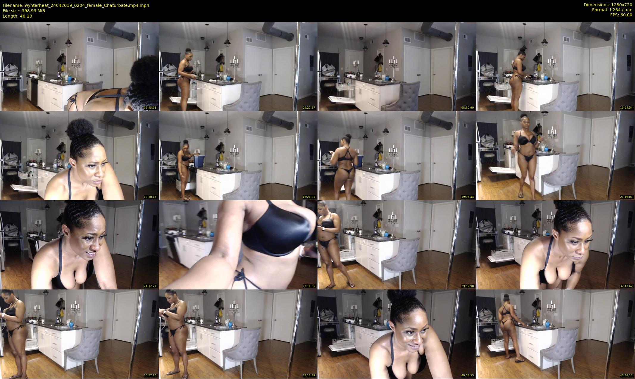 wynterheat — 47 minute Chaturbate female cam show recording, 720p, Apr 24, 2019
