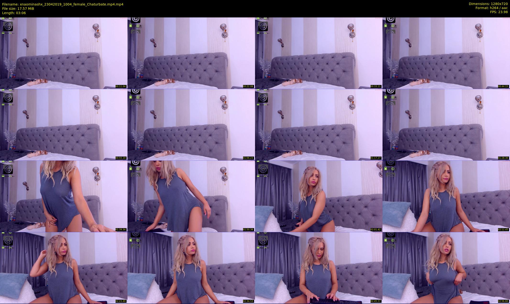 xnaominashx — 4 minute Chaturbate female cam show recording, 720p, Apr 23, 2019