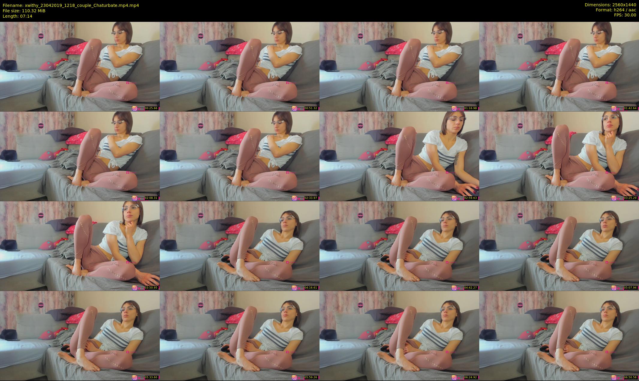 xwithy — 8 minute Chaturbate female cam show recording, 1080p, Apr 23, 2019