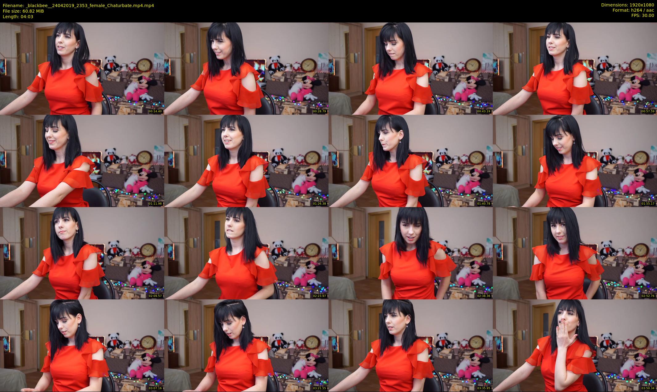 _blackbee_ — 5 minute Chaturbate female cam show recording, 1080p, Apr 24, 2019