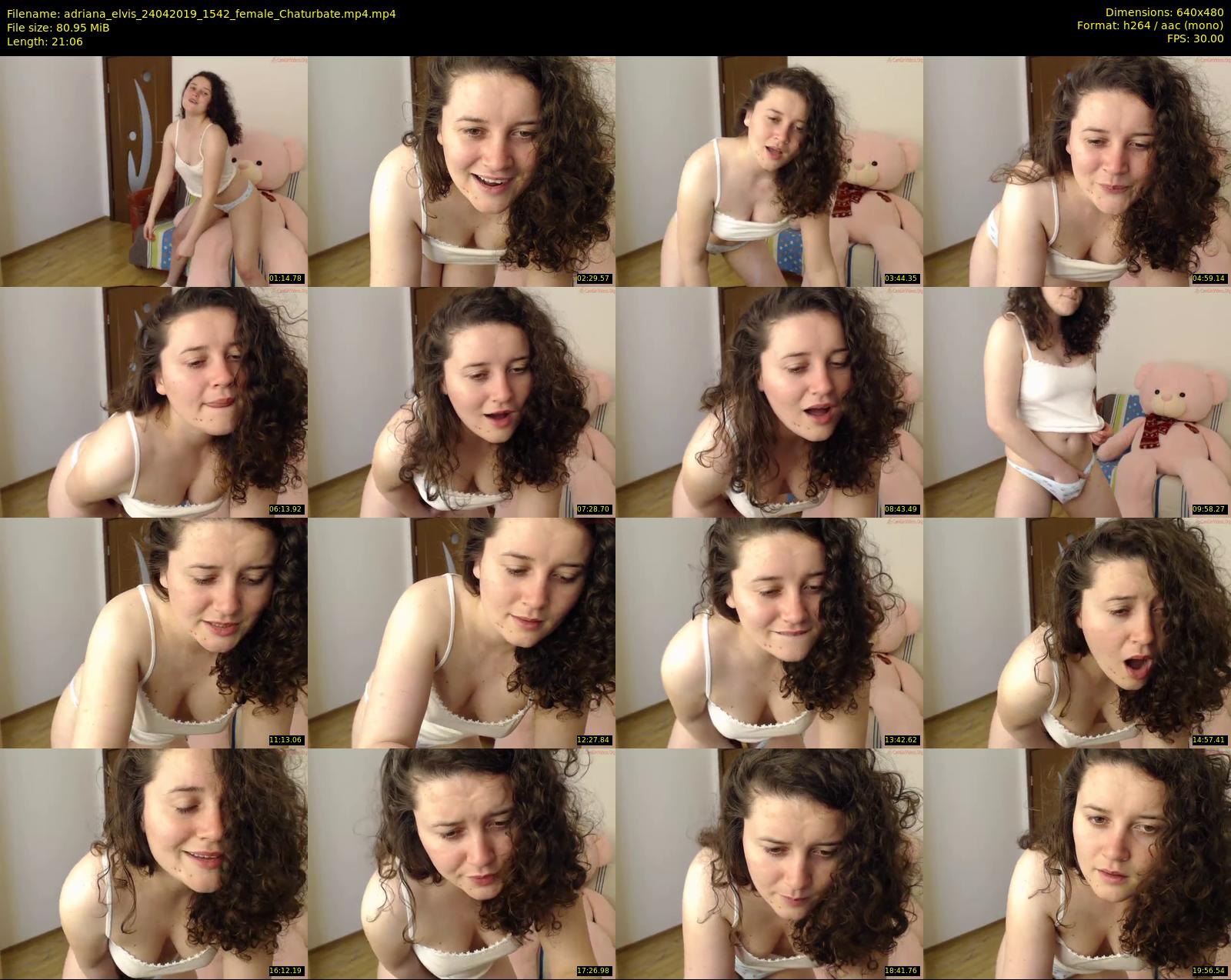 adriana_elvis — 22 minute Chaturbate couple cam show recording, 480p, Apr 24, 2019
