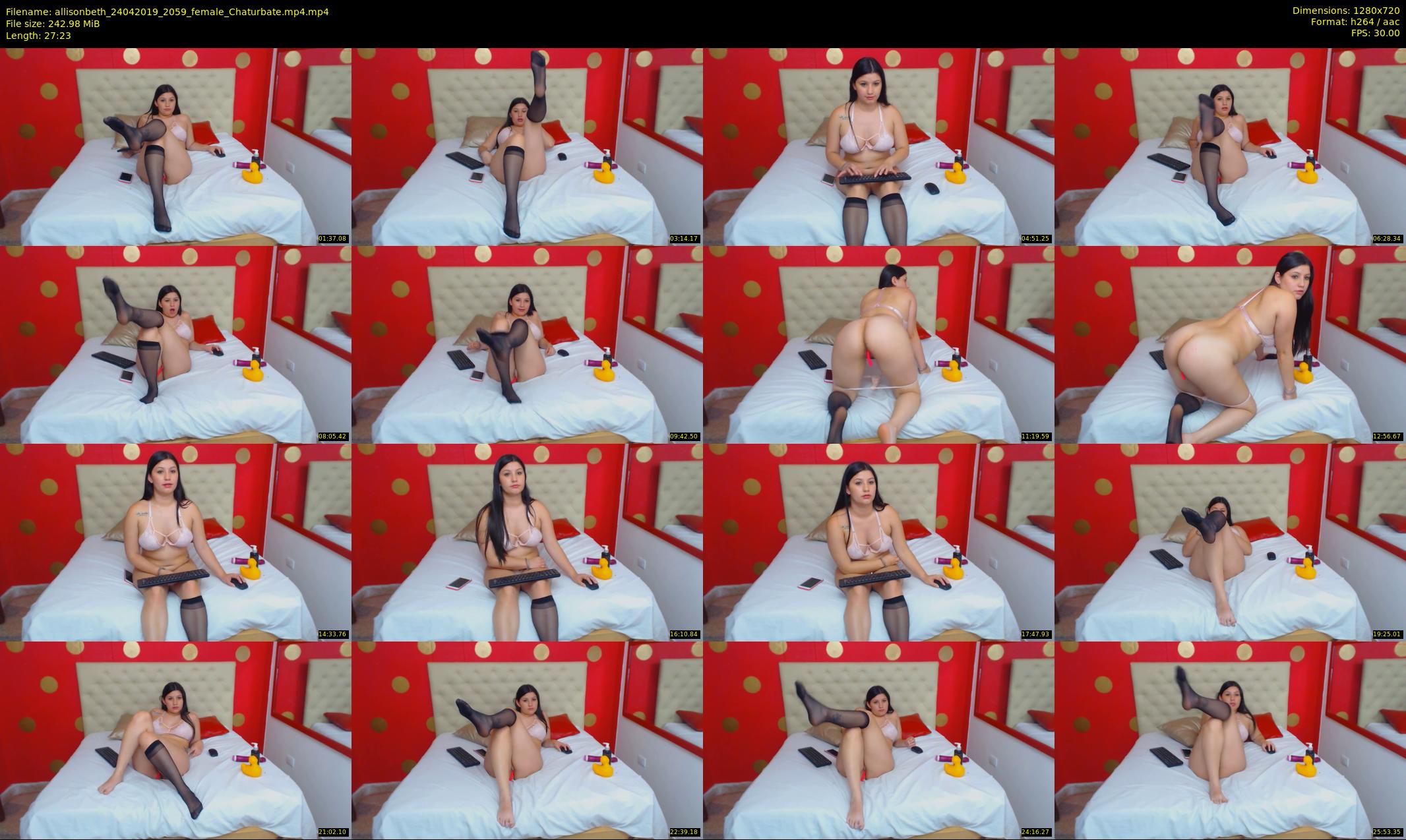 allisonbeth — 28 minute Chaturbate female cam show recording, 720p, Apr 24, 2019