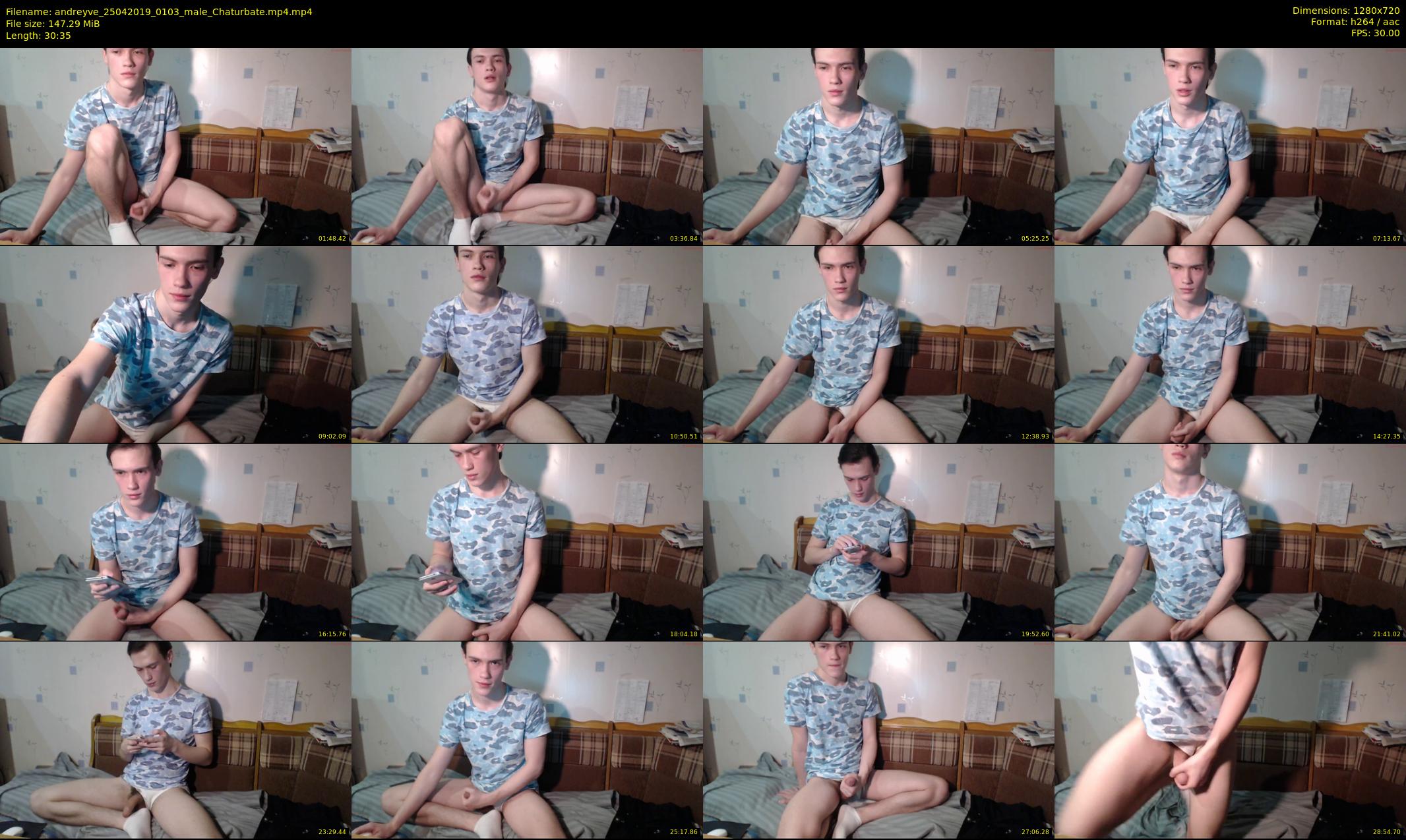 andreyve — 31 minute Chaturbate male cam show recording, 720p, Apr 25, 2019