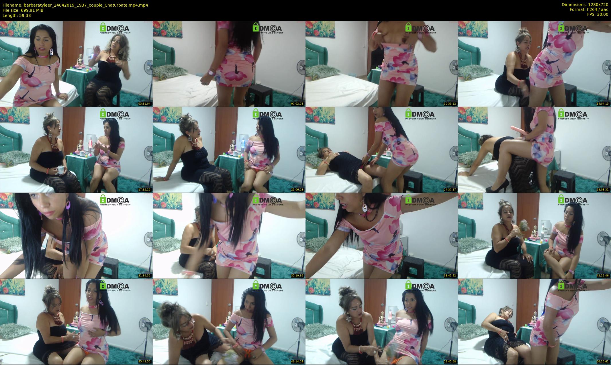 barbaratyleer — 60 minute Chaturbate couple cam show recording, 720p, Apr 24, 2019
