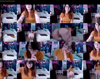blueasfuck — 56 minute Chaturbate female cam show recording, 1080p, Apr 24, 2019