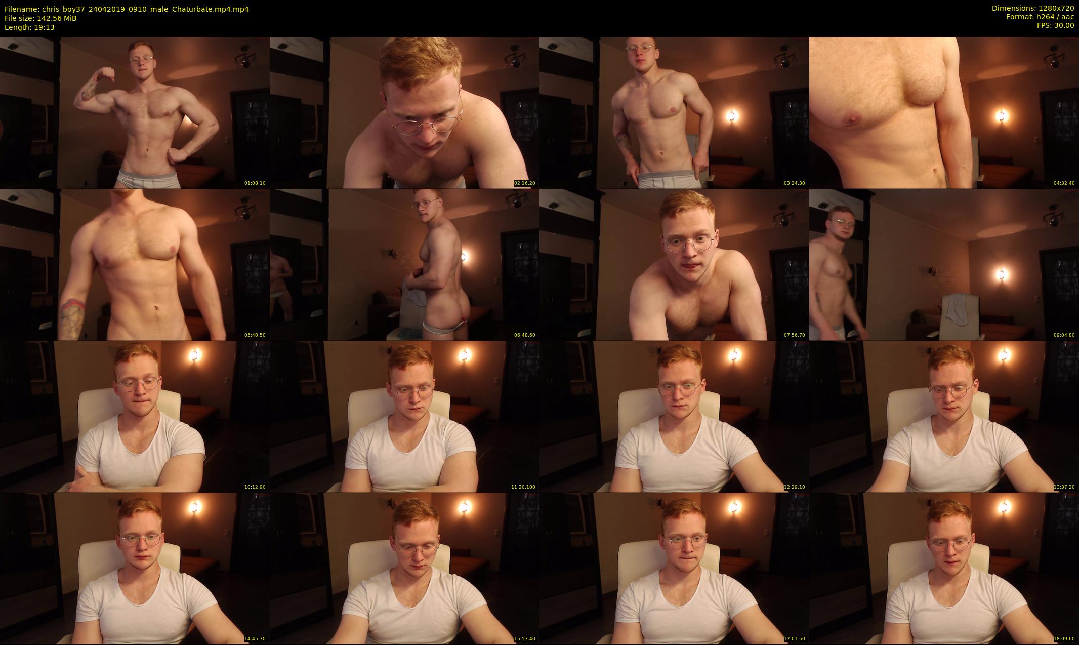 chris_boy37 — 20 minute Chaturbate male cam show recording, 720p, Apr 24, 2019