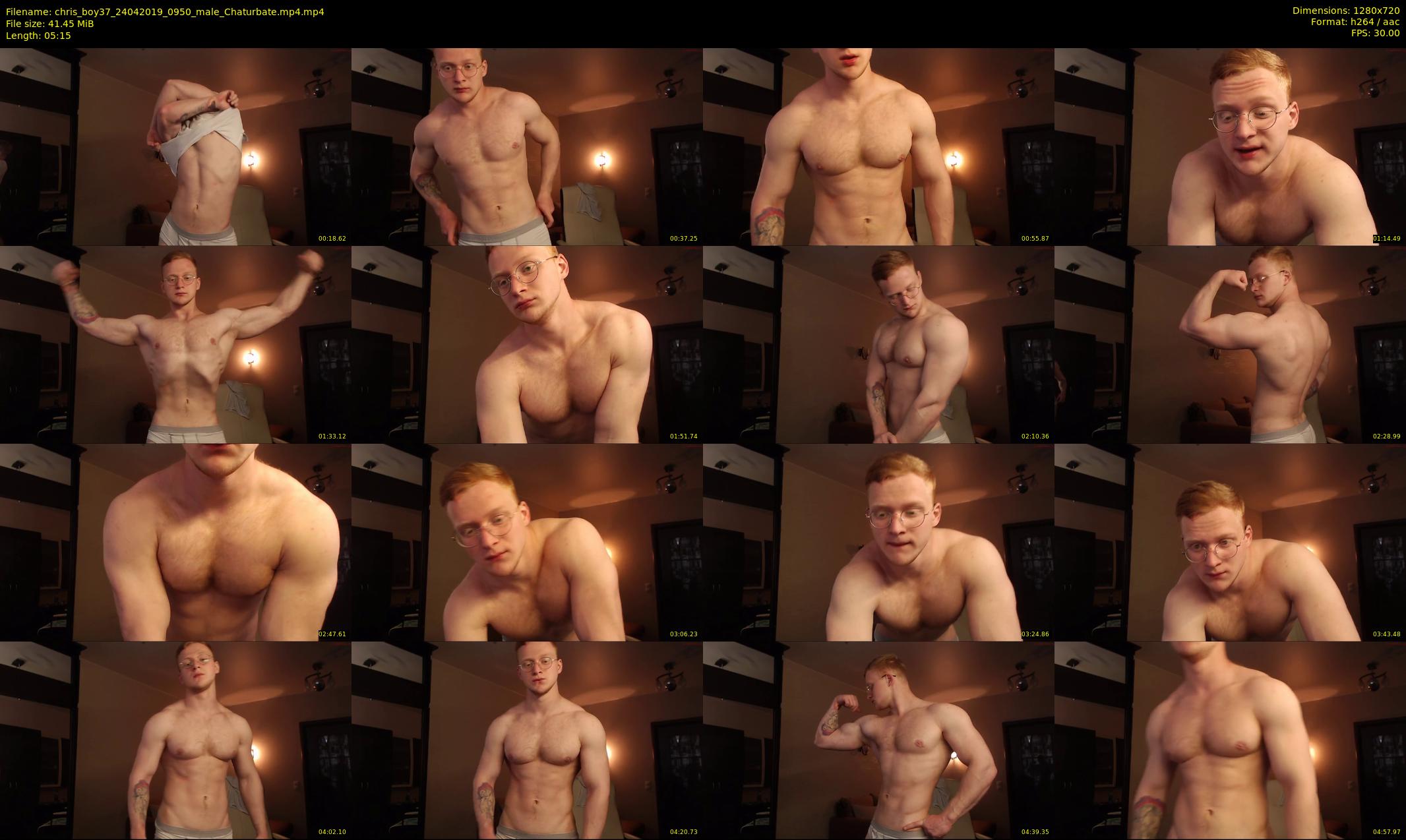 chris_boy37 — 6 minute Chaturbate male cam show recording, 720p, Apr 24, 2019