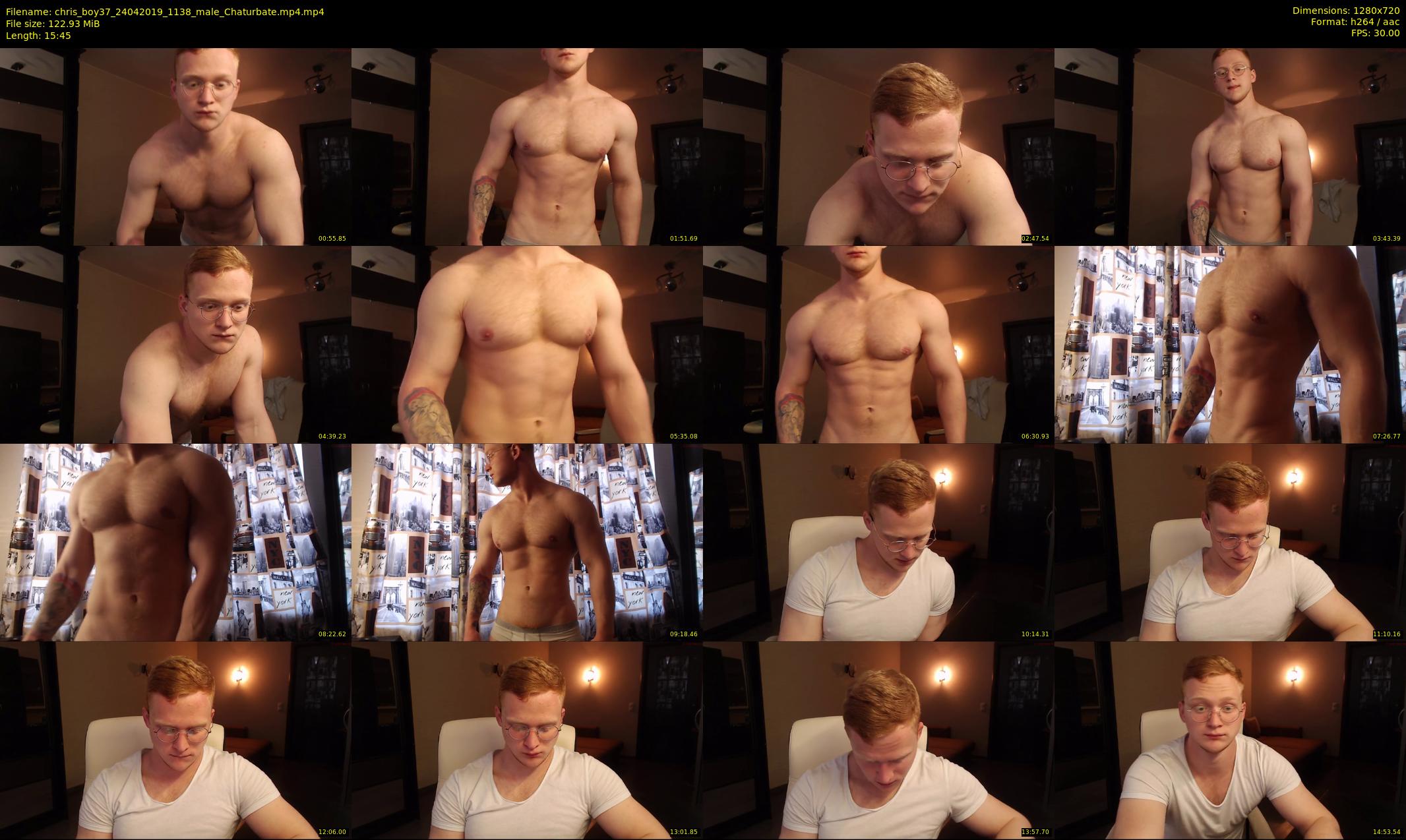 chris_boy37 — 16 minute Chaturbate male cam show recording, 720p, Apr 24, 2019