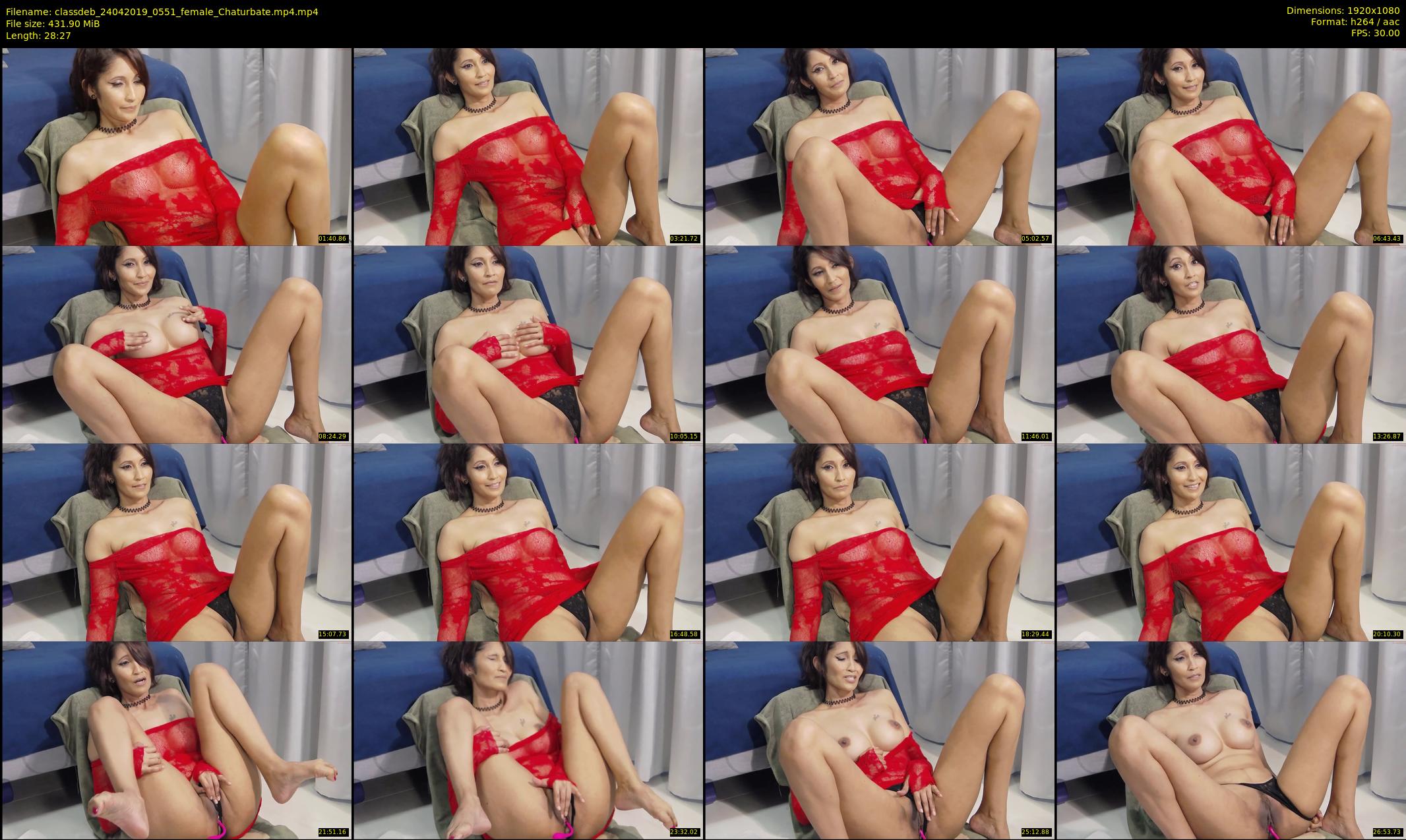 classdeb — 29 minute Chaturbate female cam show recording, 1080p, Apr 24, 2019