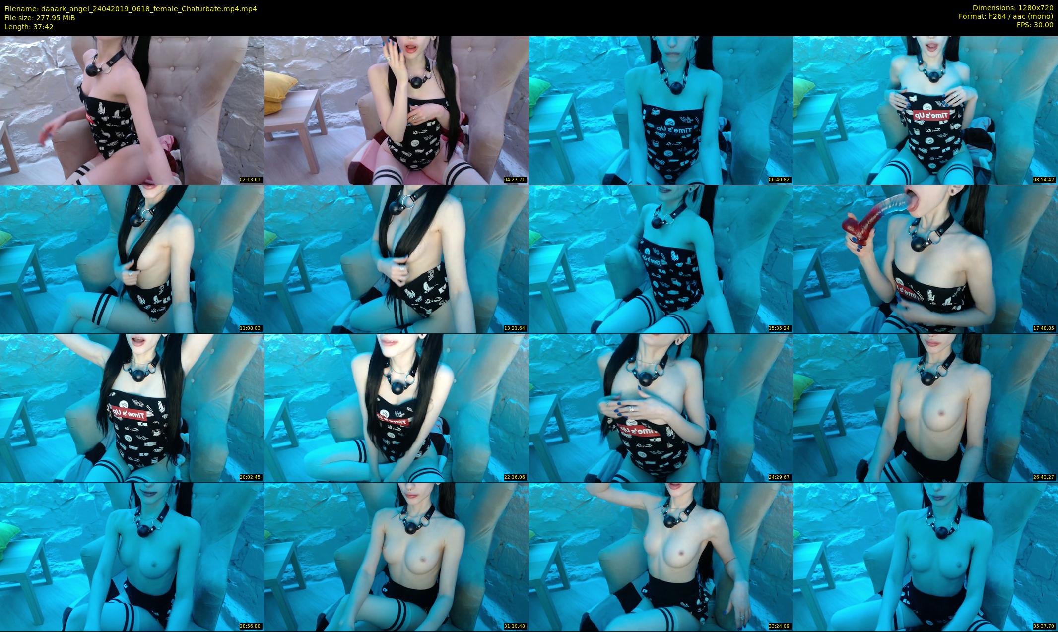 daaark_angel — 38 minute Chaturbate female cam show recording, 720p, Apr 24, 2019