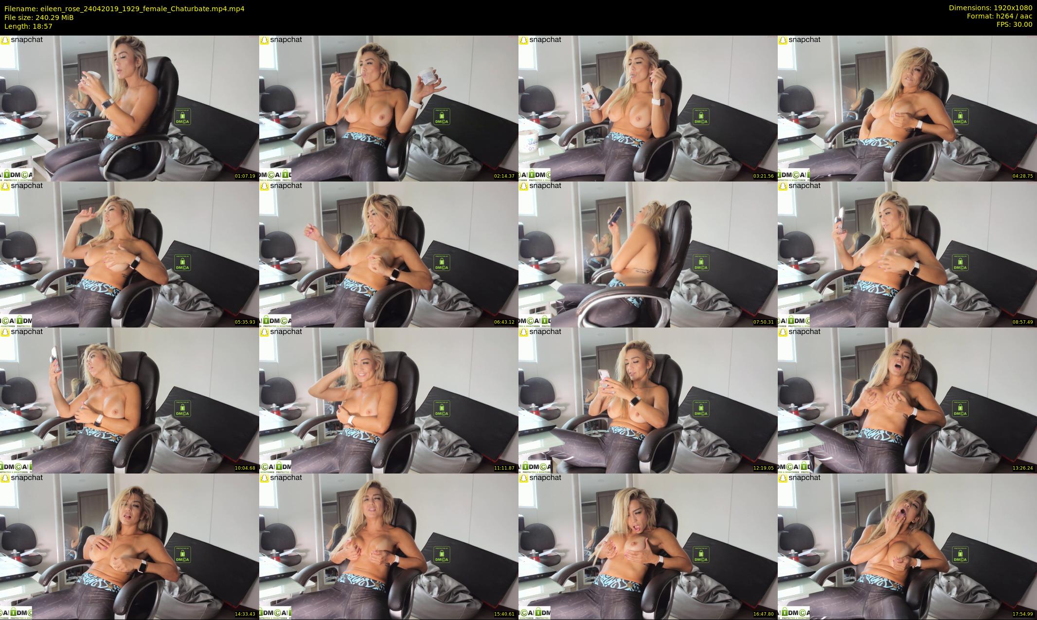 eileen_rose — 19 minute Chaturbate female cam show recording, 1080p, Apr 24, 2019