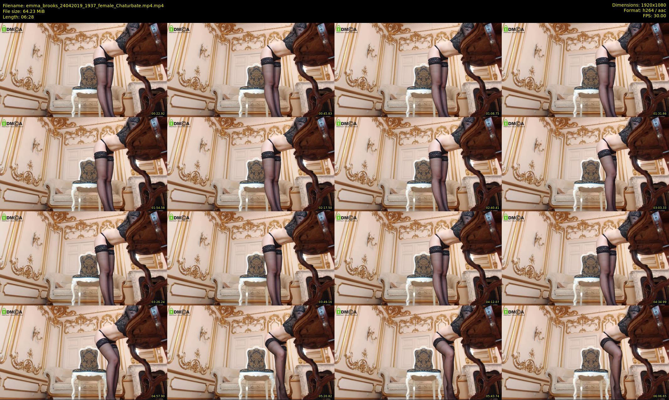 emma_brooks — 7 minute Chaturbate female cam show recording, 1080p, Apr 24, 2019