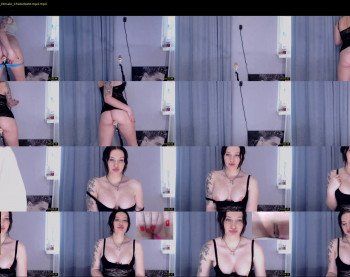 evellina — 29 minute Chaturbate female cam show recording, 720p, Apr 24, 2019